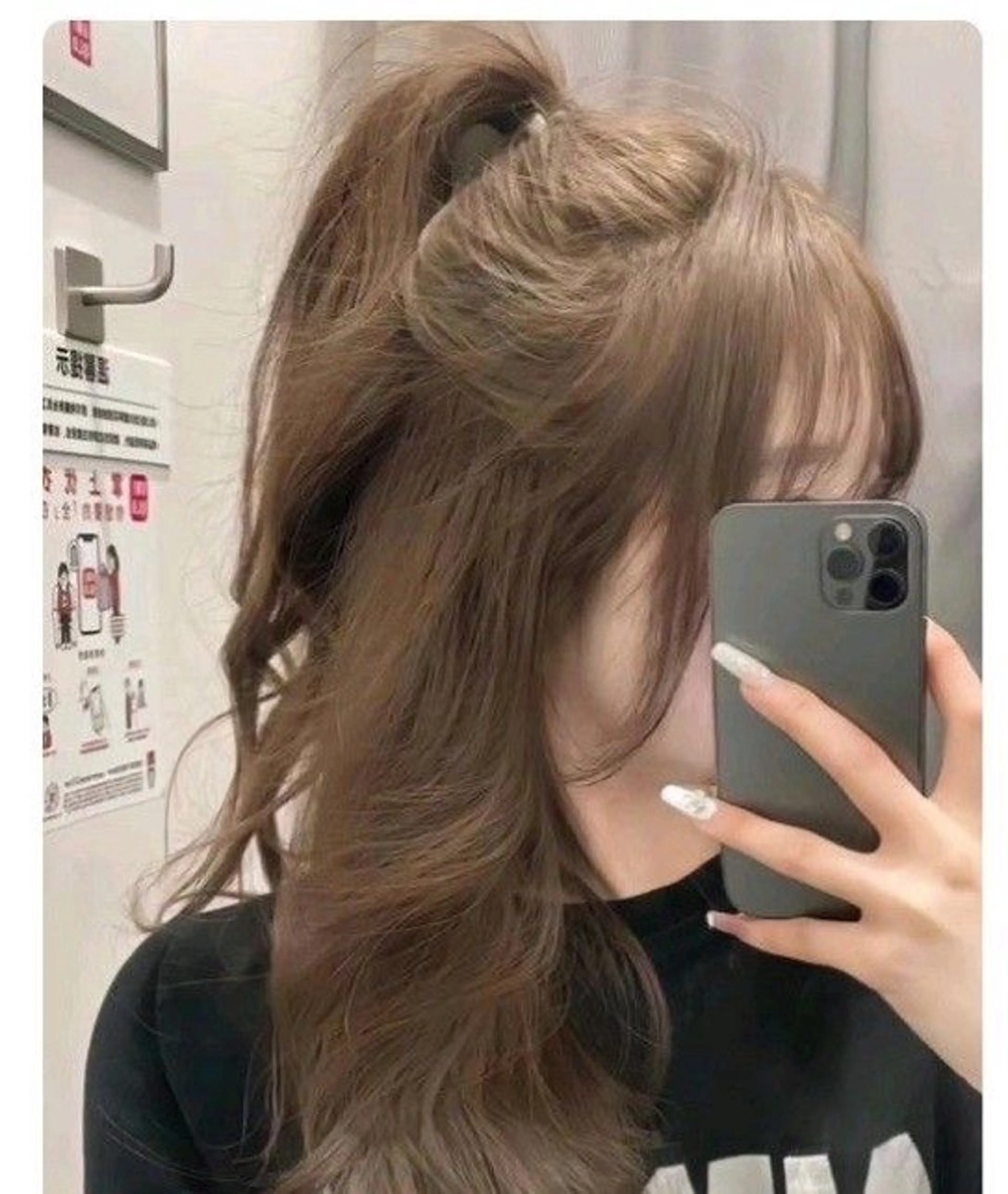 ロング カラー ヘアアレンジ カット ヘアカラー トリートメント 透明感💕今っぽ似合 わせ𝐍𝐨. 𝟏のヘアスタイル