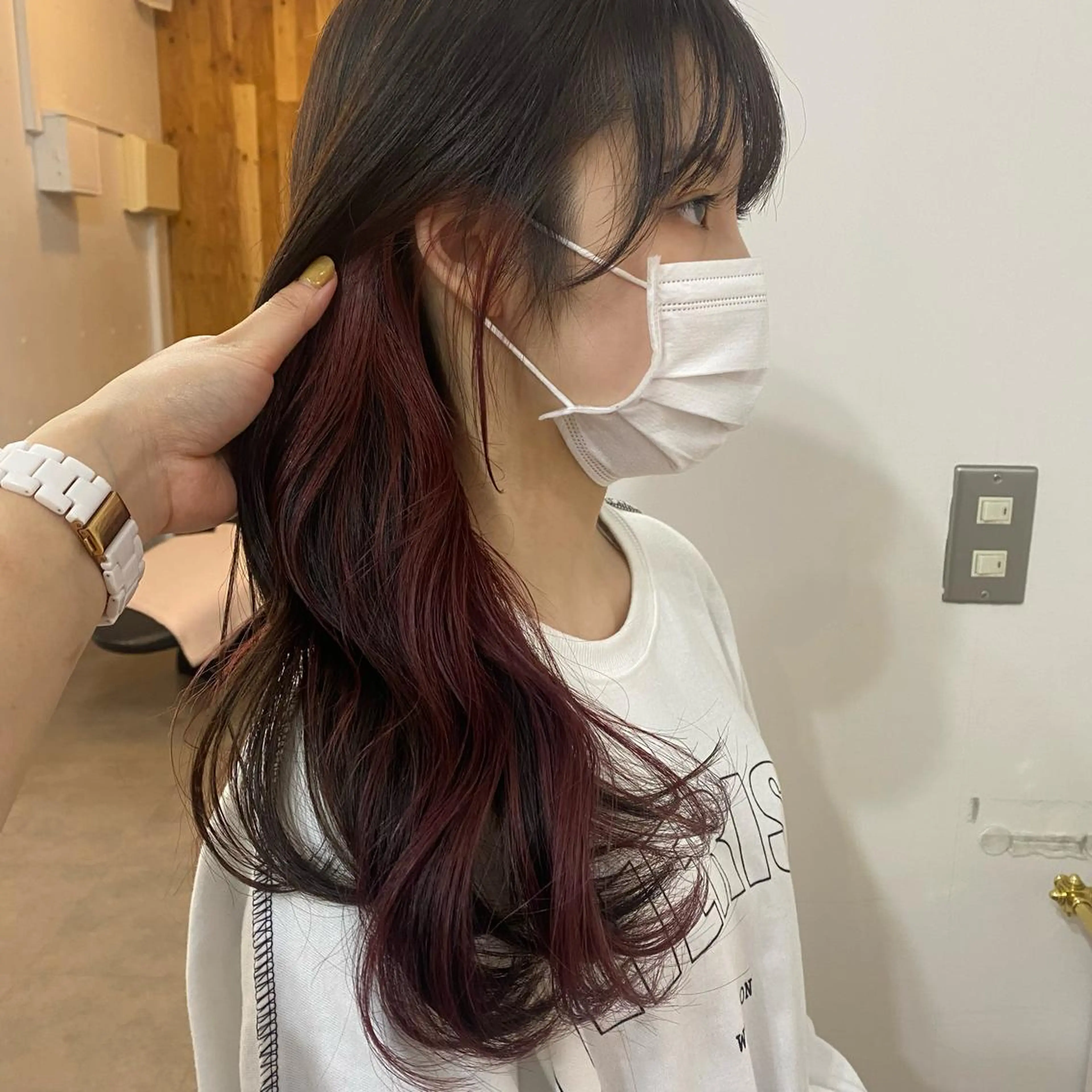 ロング カラー 🪭risa 暖色/レイヤー🪭のヘアスタイル