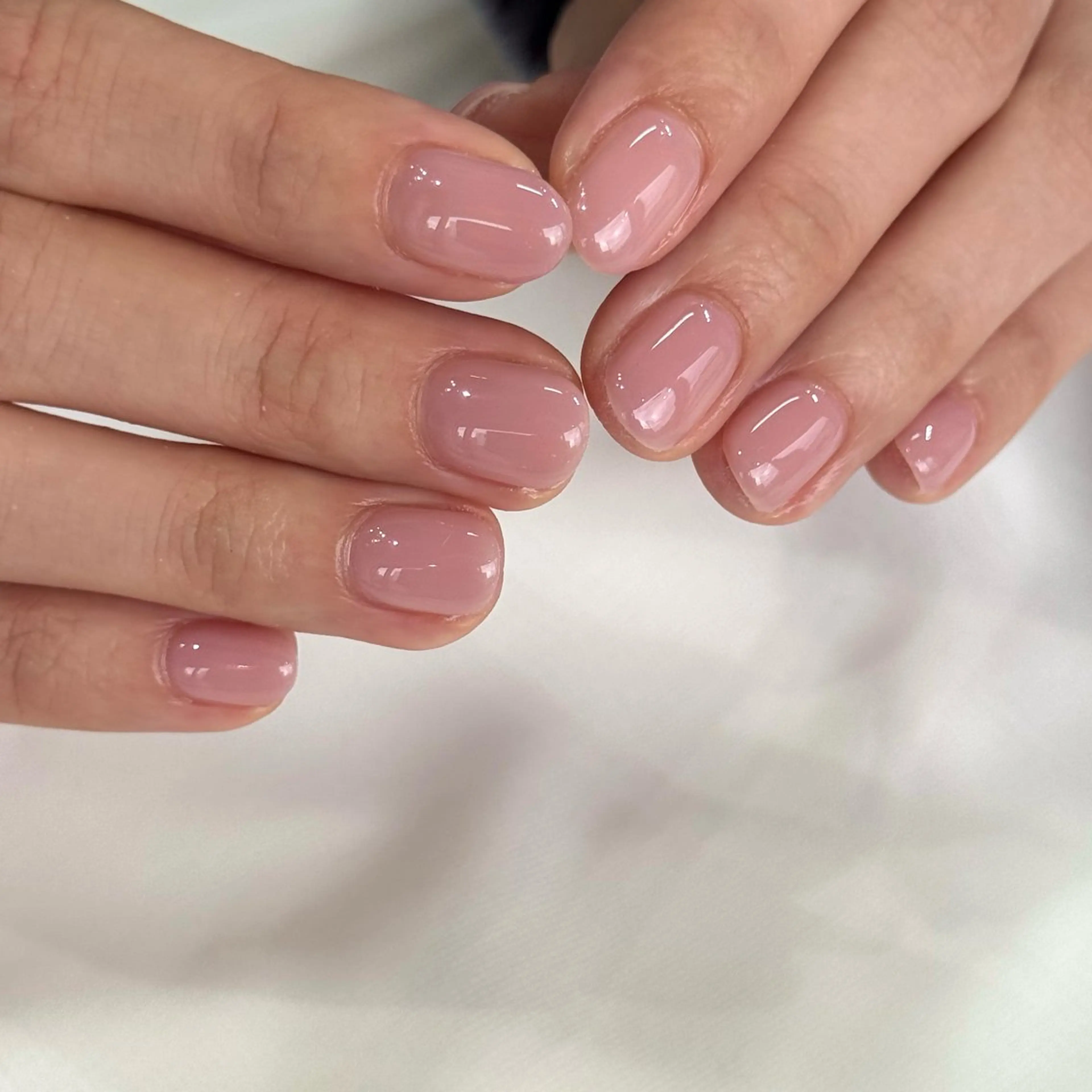 ネイル オフィスネイル ワンカラーネイル ハンドネイル HARUKA ネイリスト福岡/薬院のネイルデザイン