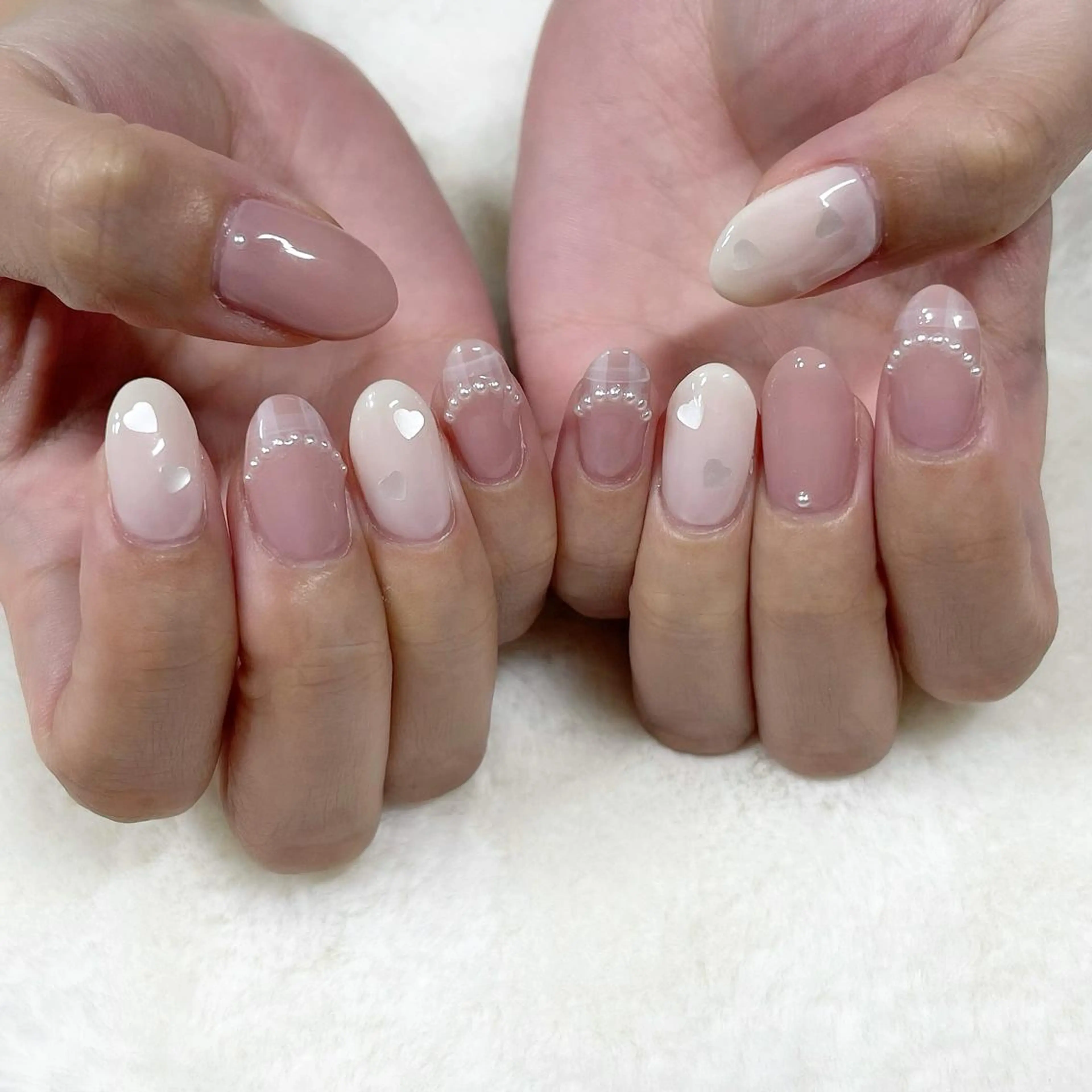 ネイル ジェルネイル 東 千夏のネイルデザイン