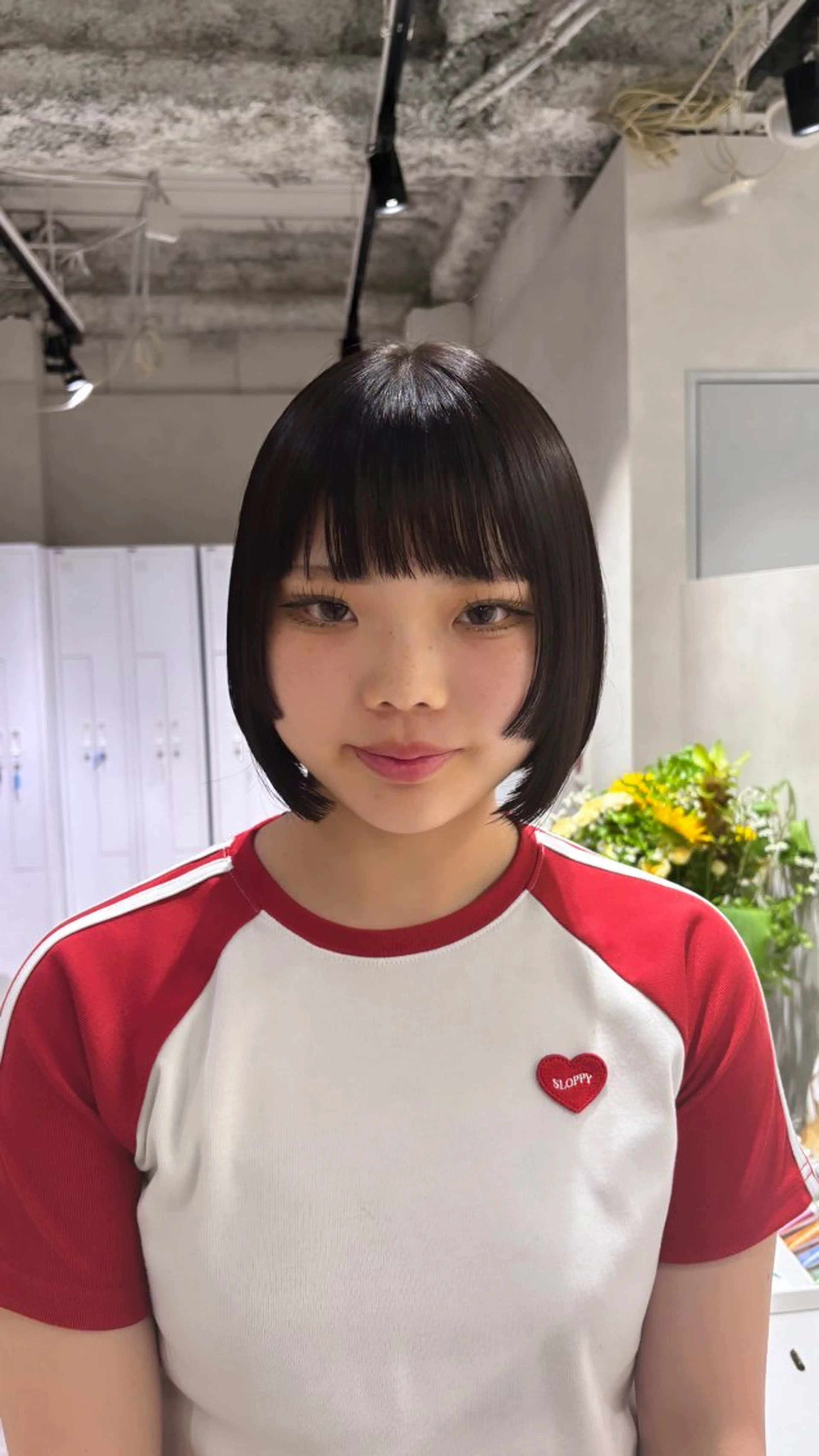 ショート ボブ 姫カット Mai🍀西梅田 メンズカットモデルのヘアスタイル