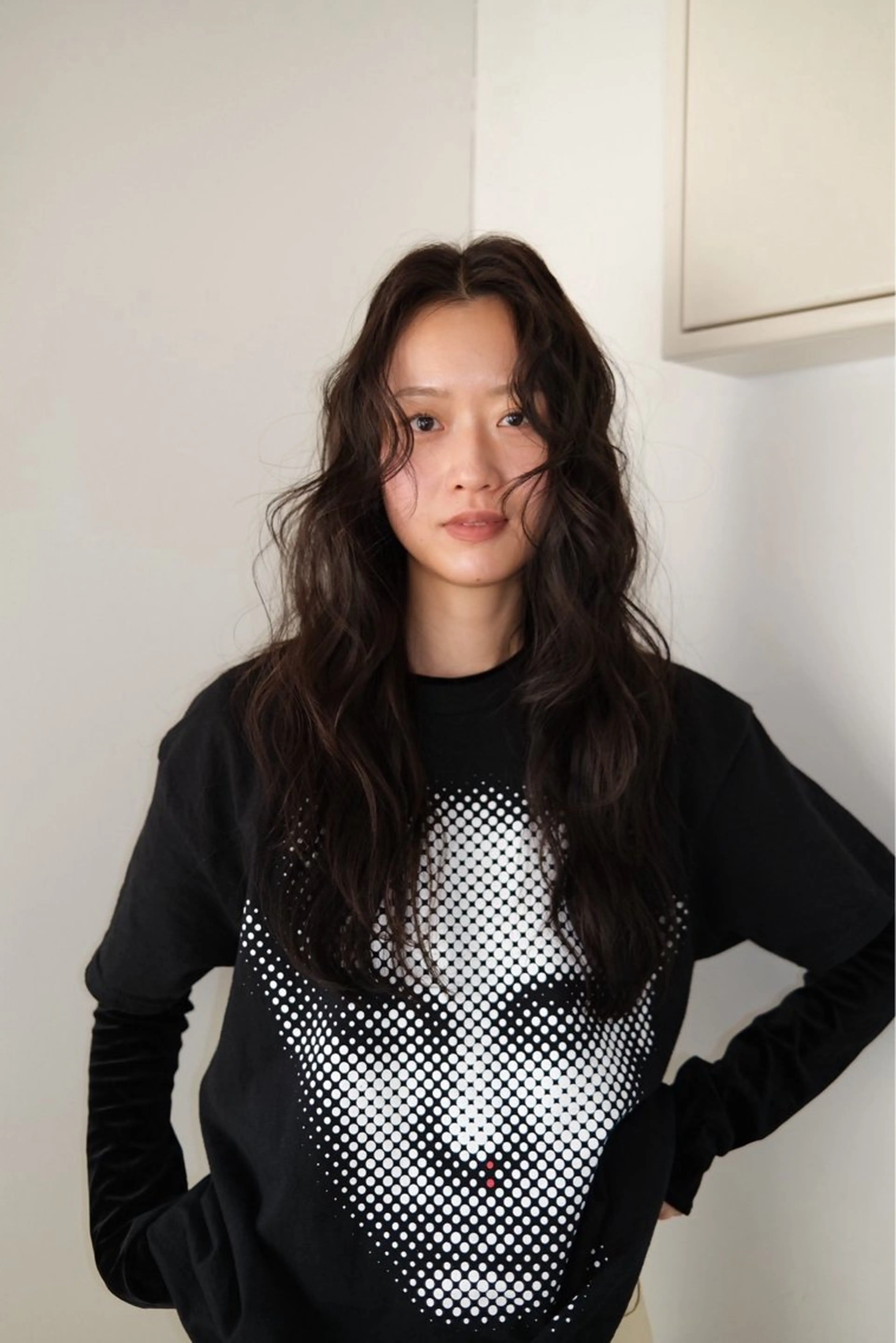 ロング カット 🧣misaki 🧣のヘアスタイル