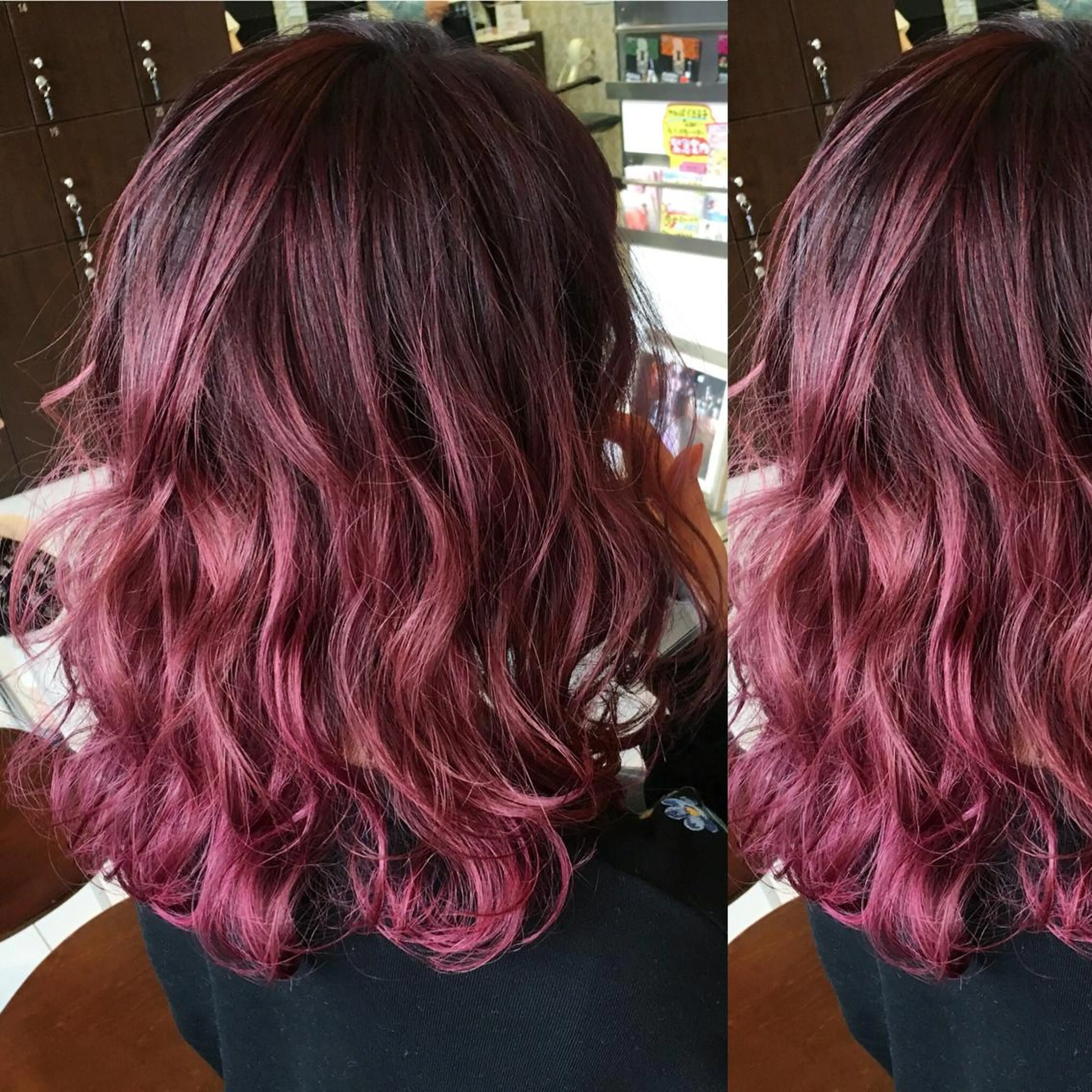 カラー 早川 真幸のヘアスタイル