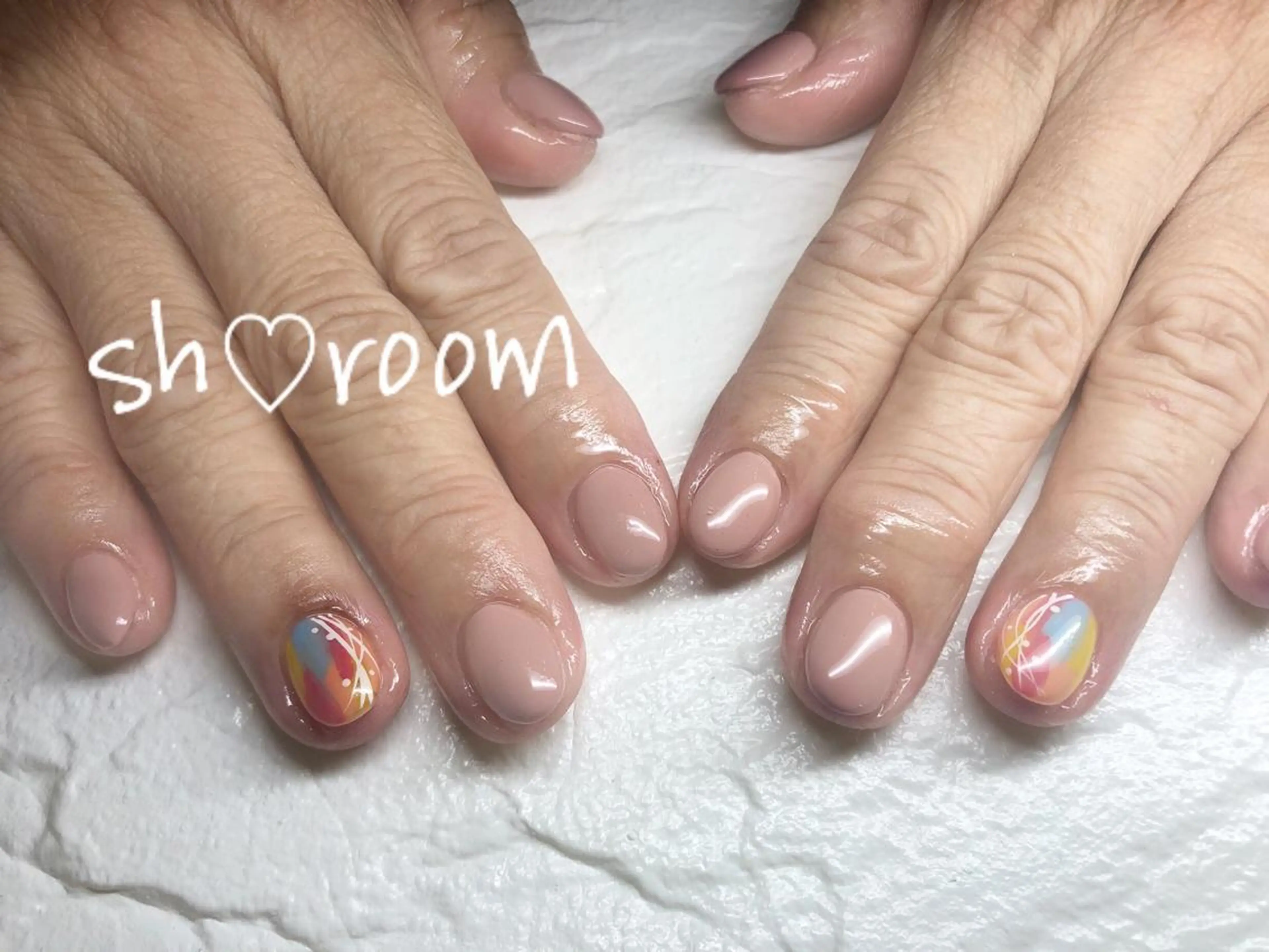 ネイル アートネイル フットネイル フレンチネイル キラキラネイル 韓国ネイル Nail salon Ruuのネイルデザイン