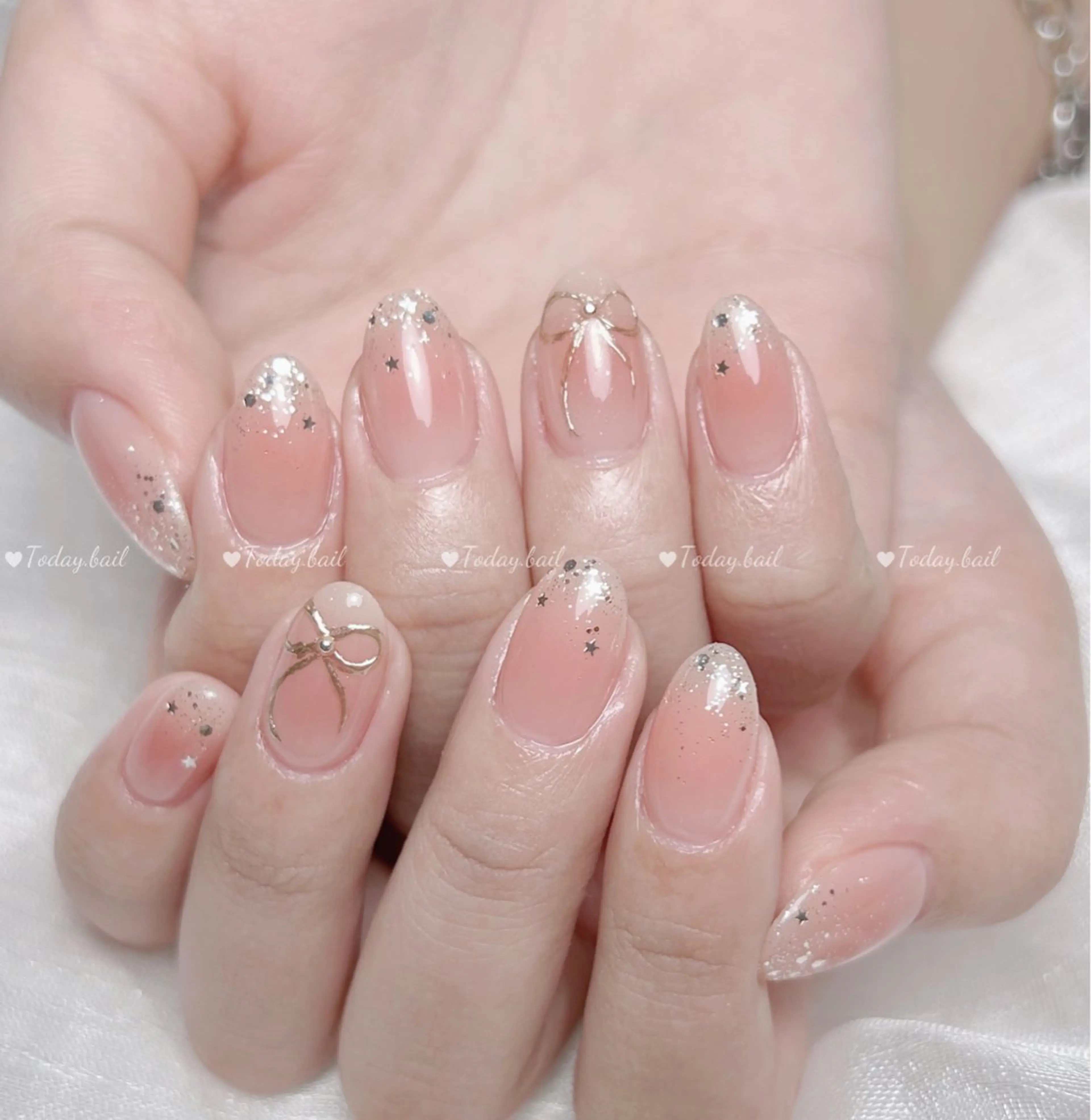 ネイル ハンドネイル 🎀Today nail💅のネイルデザイン