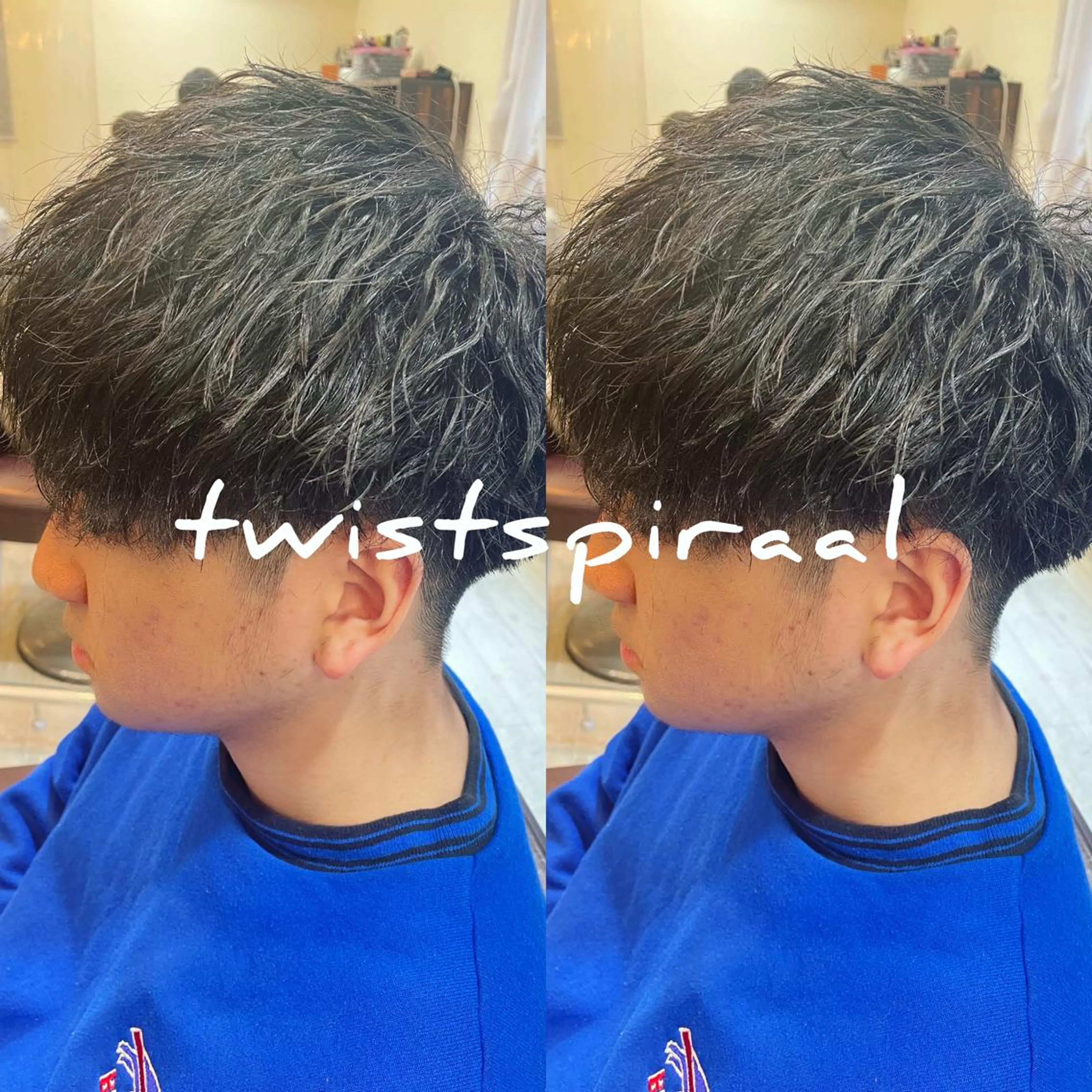 パーマ メンズ 仙台/メンズ/ フェザー/リョウのヘアスタイル