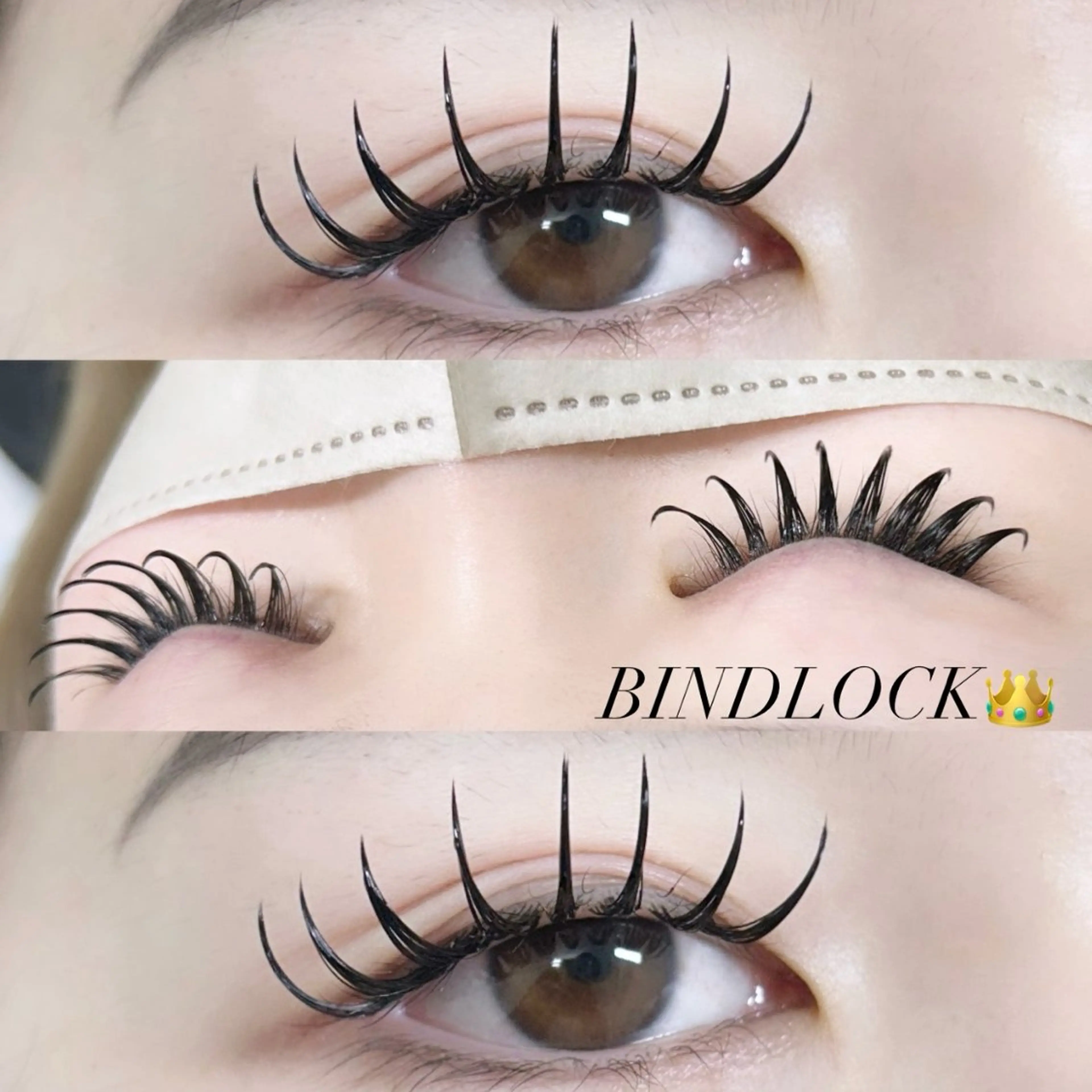 マツエク・マツパ バインドロック 束感まつ毛 YUKA 💫大阪福島のマツエク・マツパデザイン