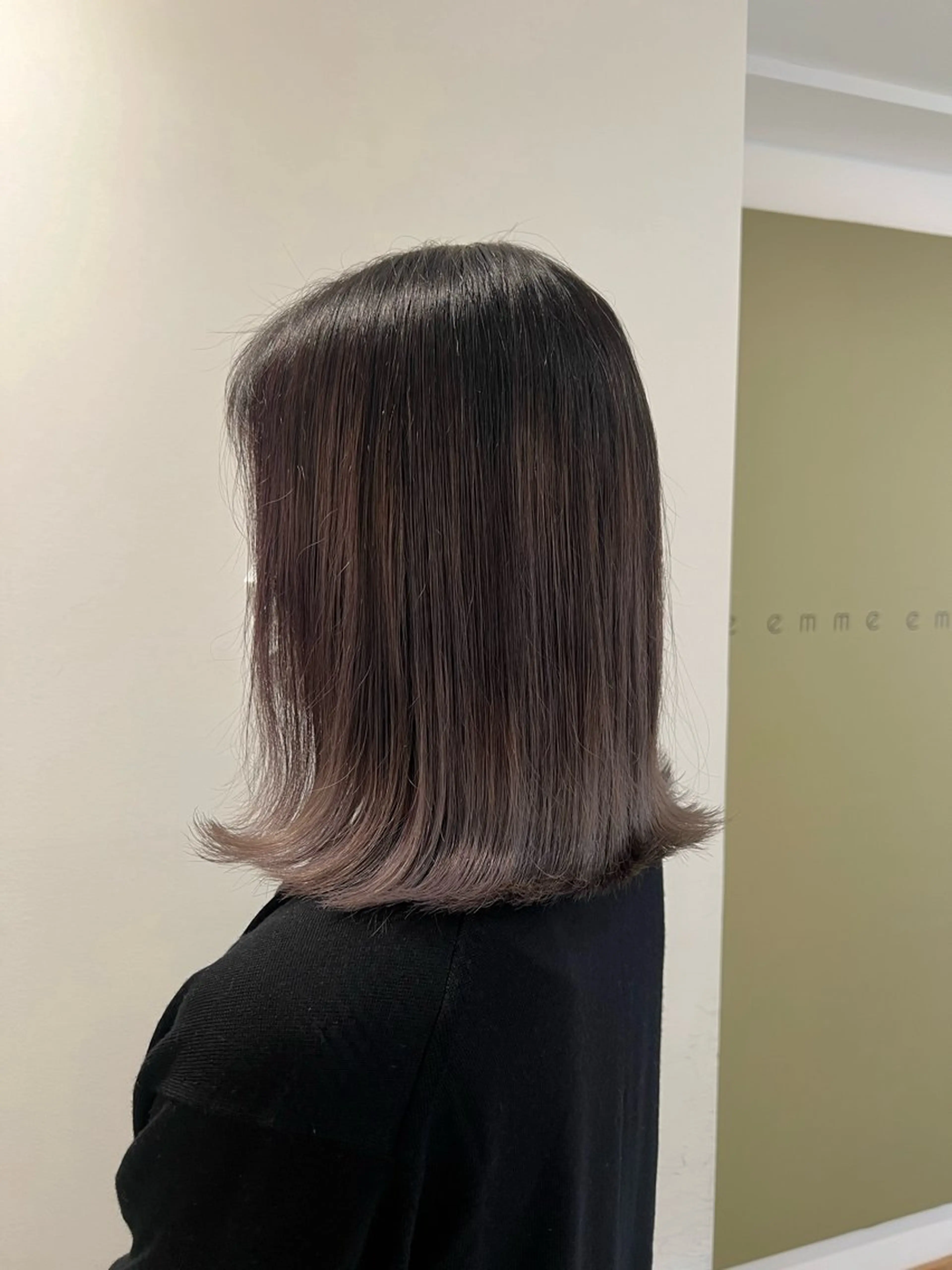 ミディアム カラー トリートメント 🫧SAAYA 🫧のヘアスタイル