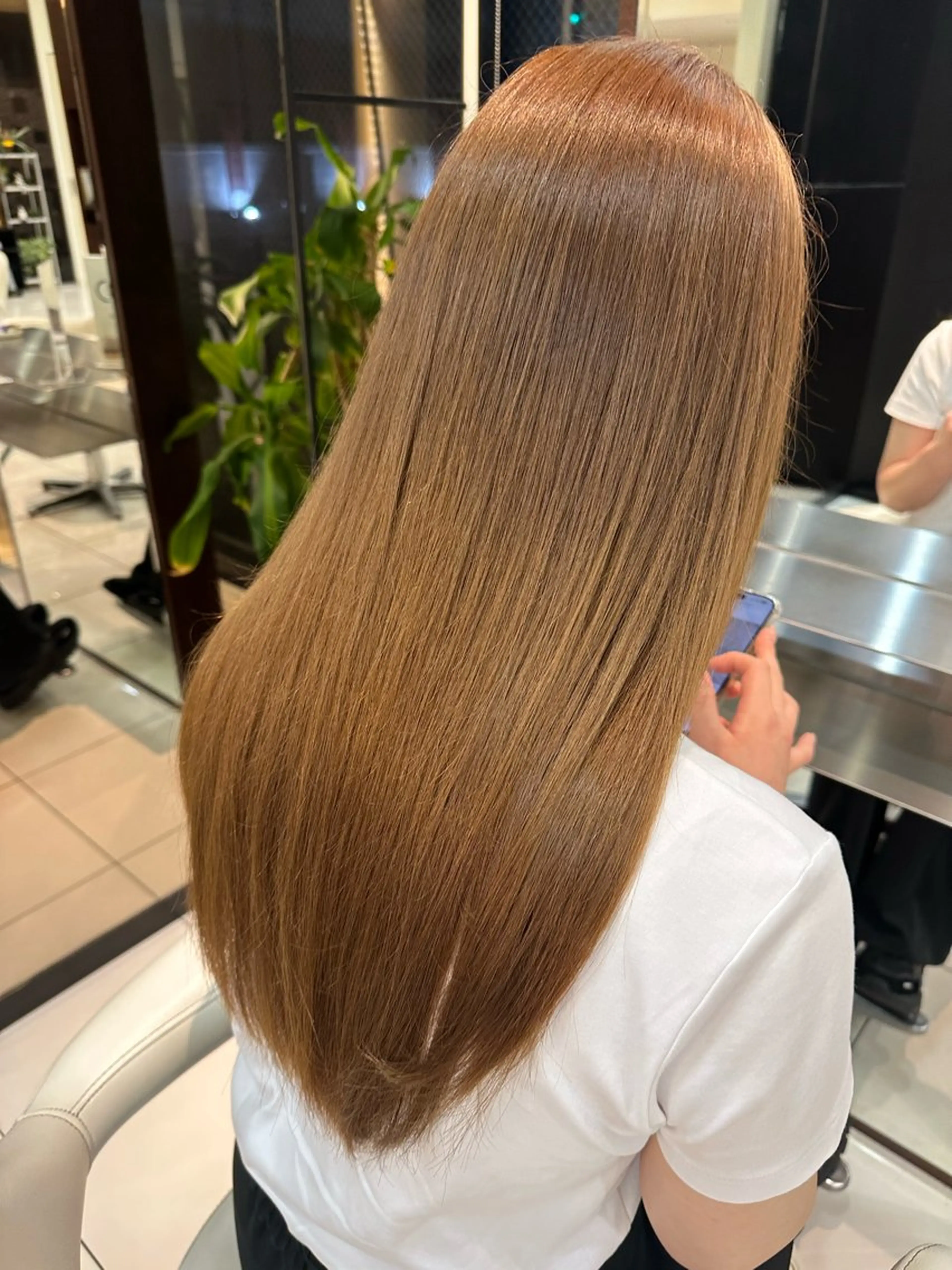 ロング ボブ/レイヤー/ 透明感/Hazukiのヘアスタイル