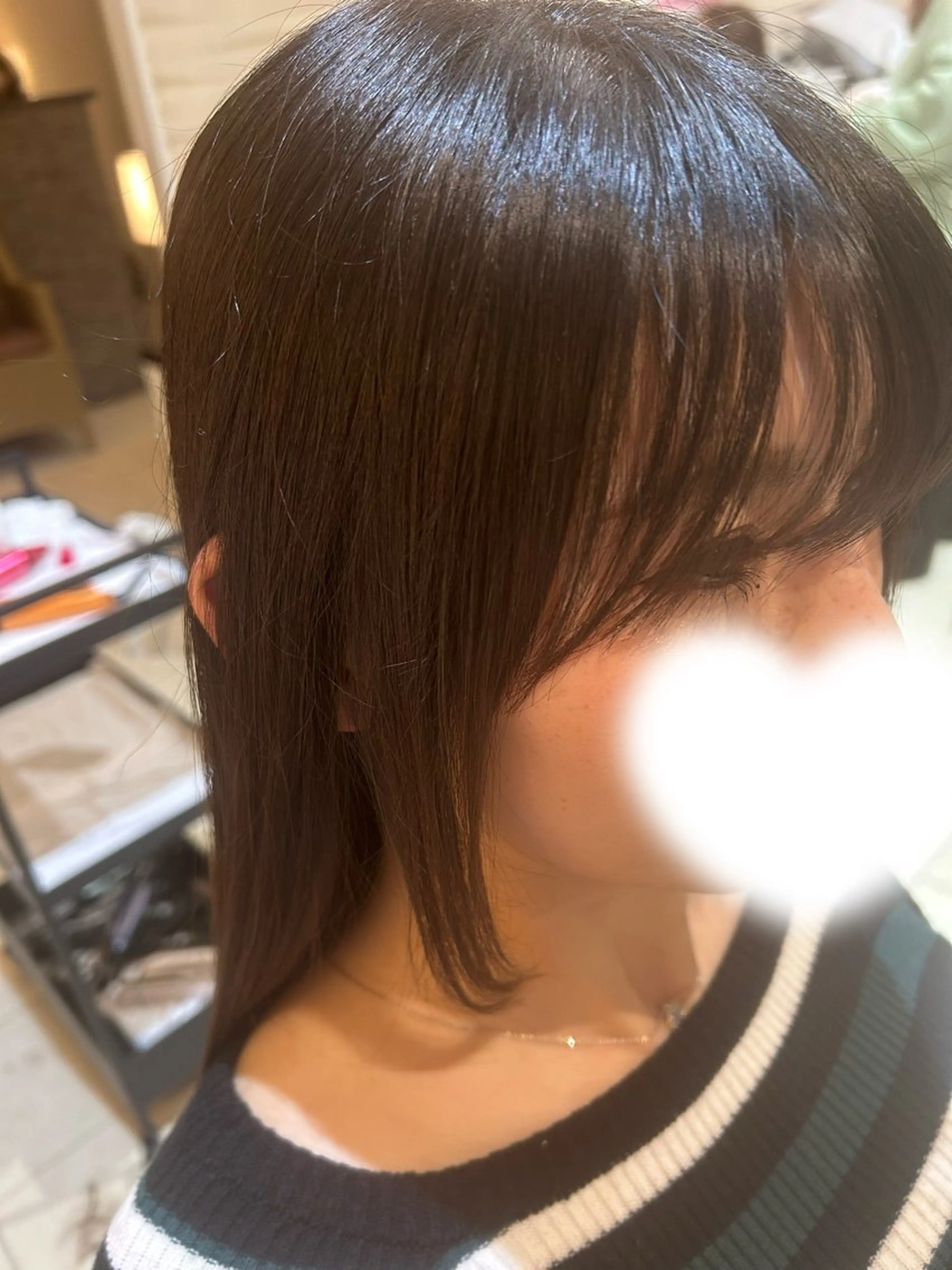 ロング 武藤 夕菜のヘアスタイル