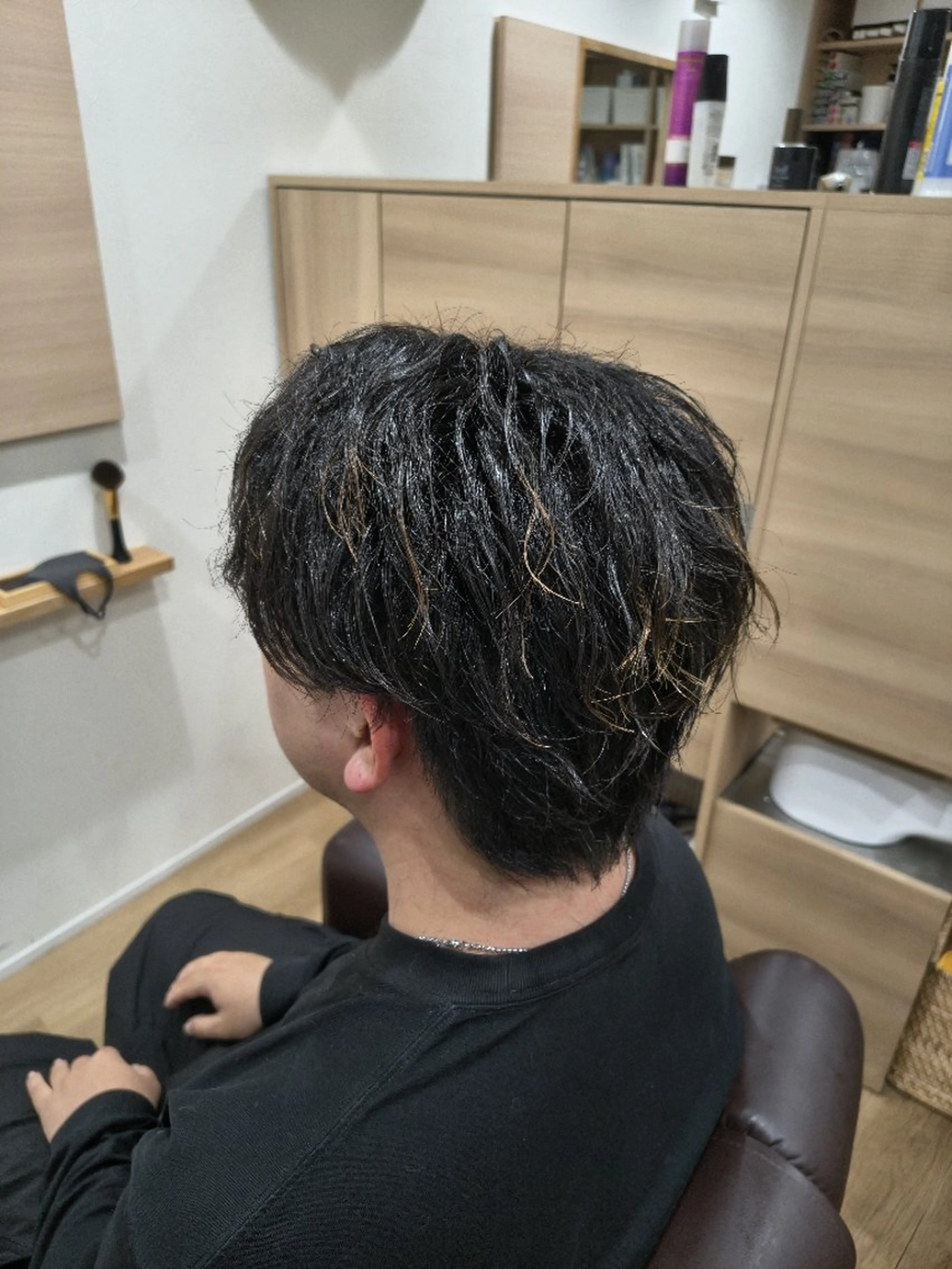 ミディアム メンズカット/パーマ 特化/ユウタのヘアスタイル