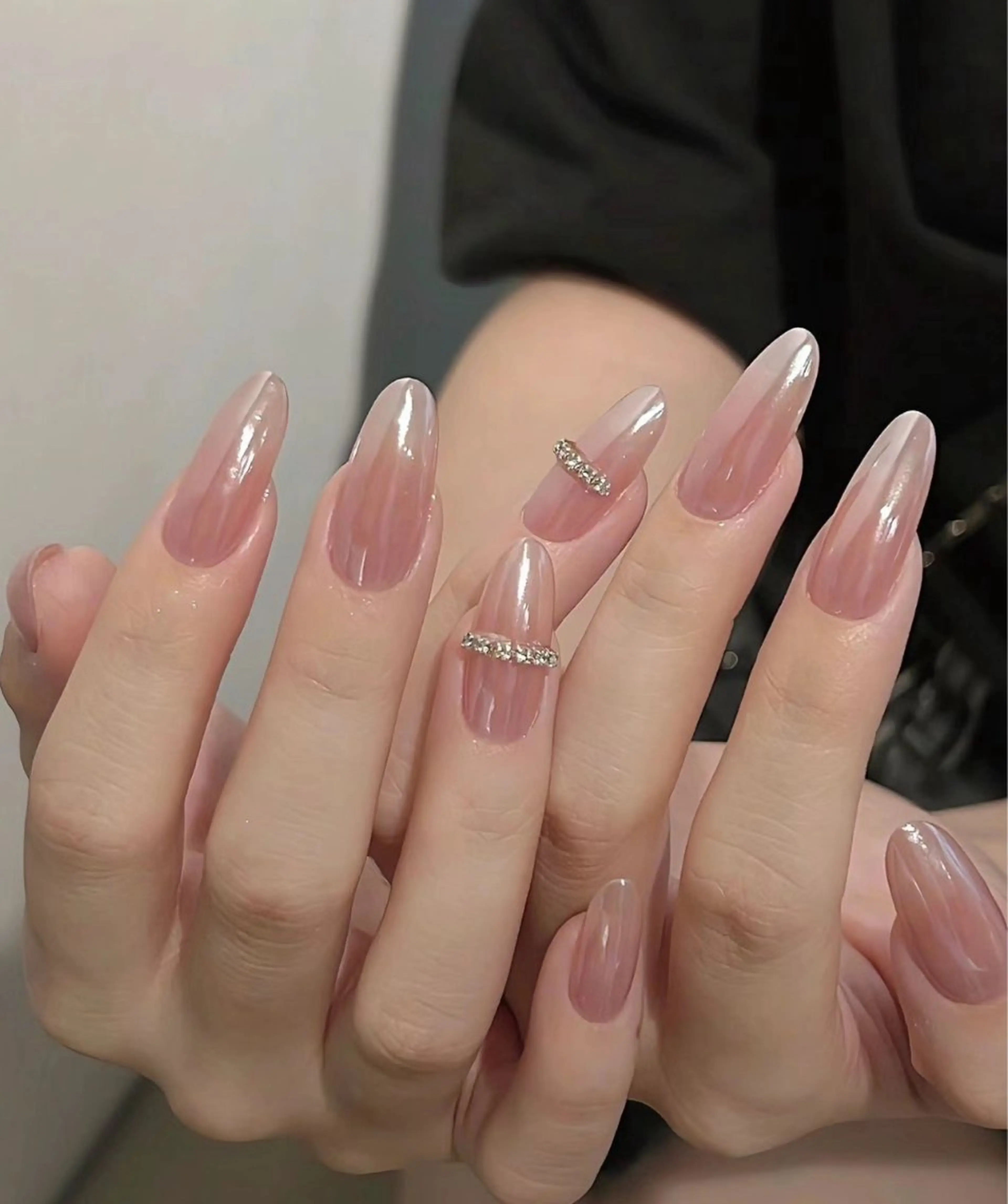 ネイル ハンドネイル M🌷nail 長さだし専門店のネイルデザイン