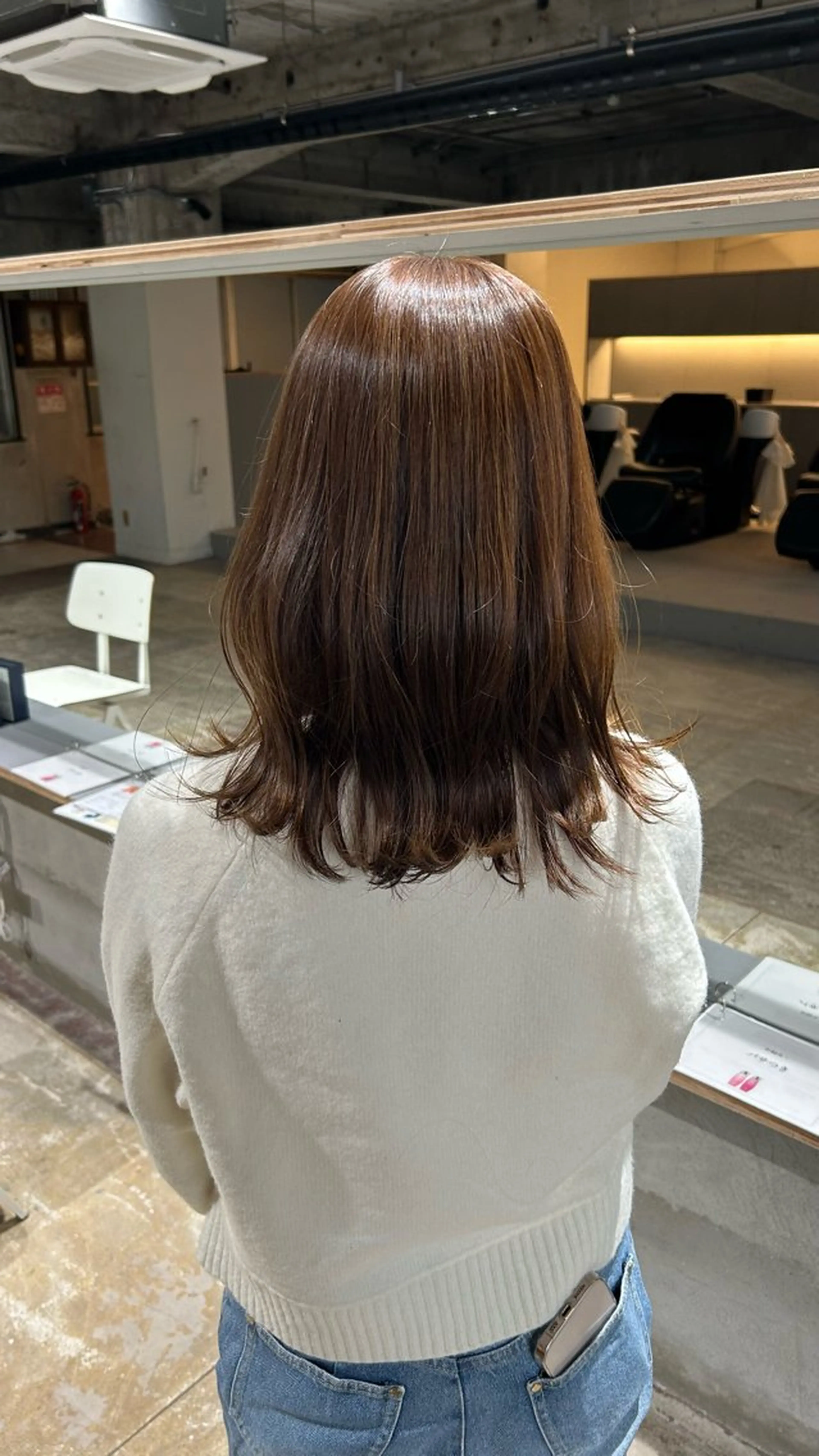 カラー 谷口 萌瑛のヘアスタイル