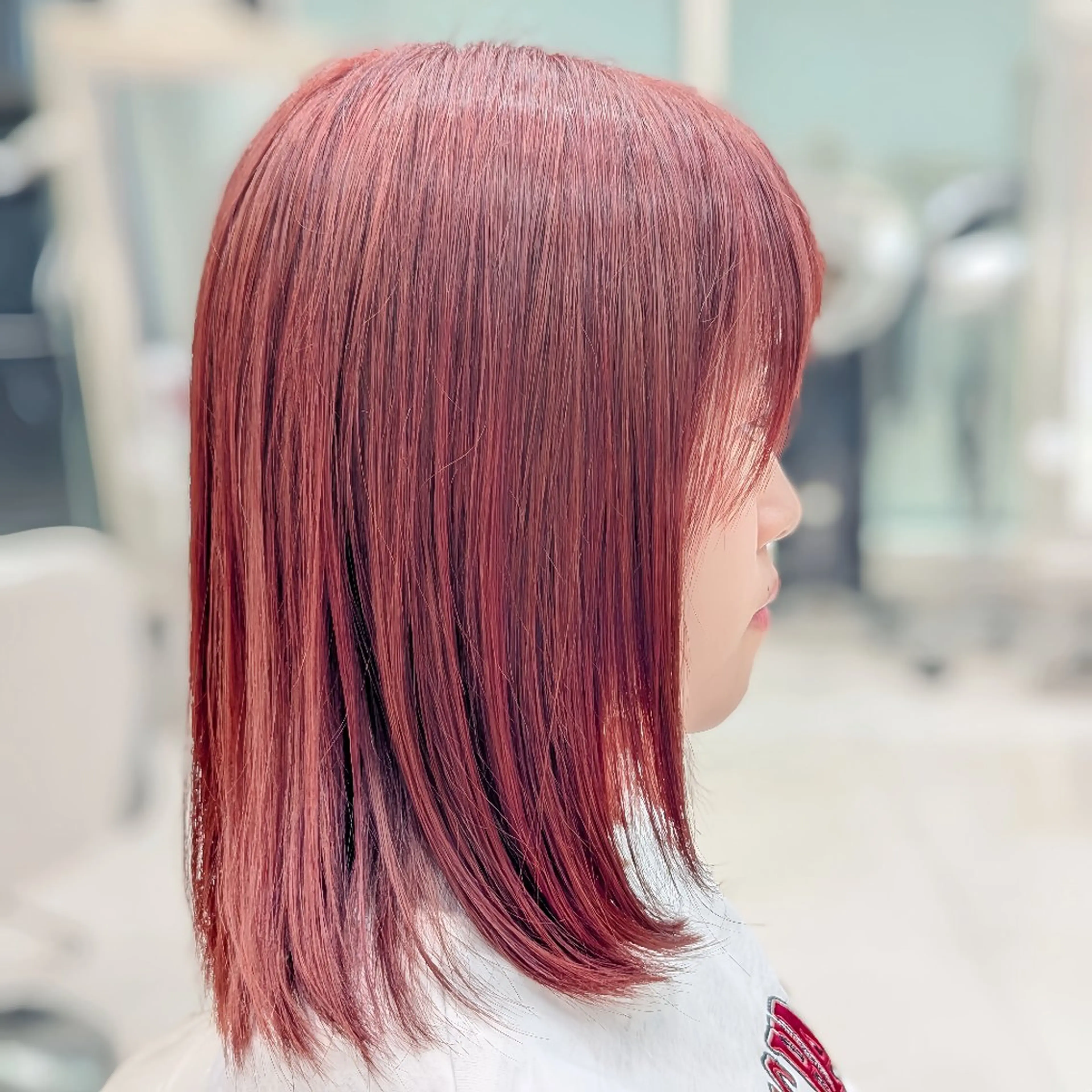 ミディアム カラー 髪質改善 カミムラのヘアスタイル