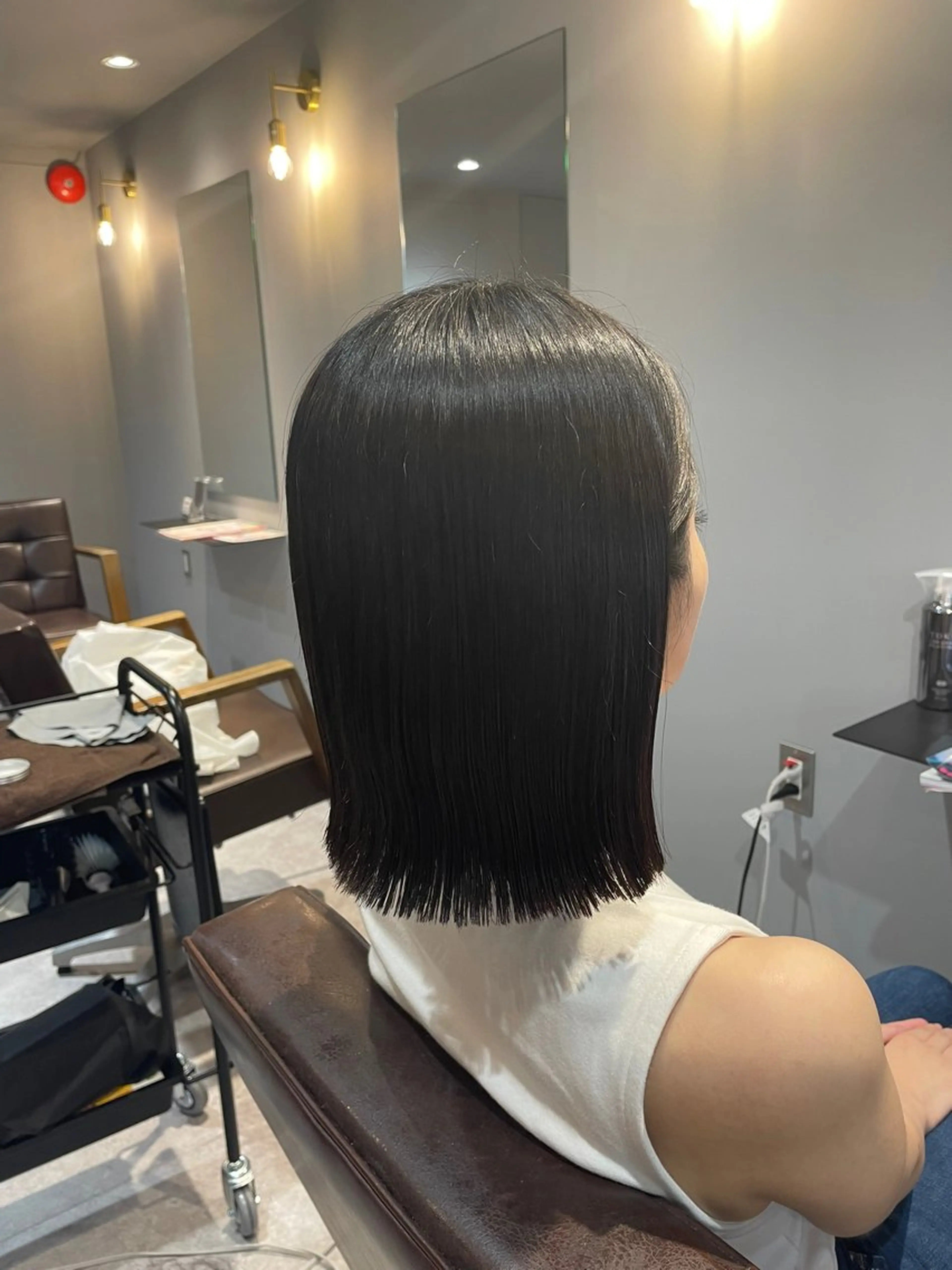 カット＋縮毛矯正　※ブリーチ毛不可の写真