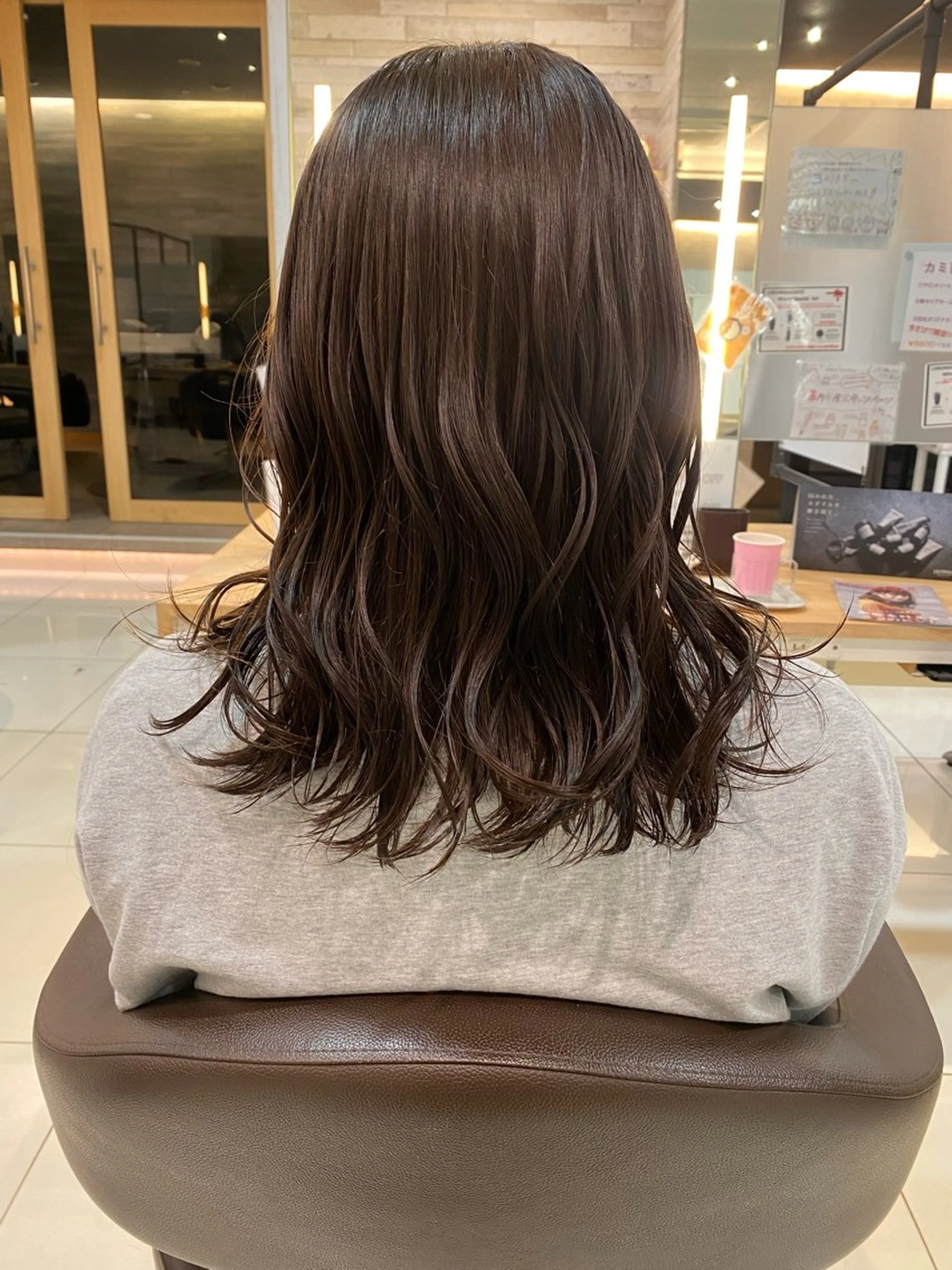 ミディアム カラー ベージュカラー ラベンダーカラー ラベンダーベージュ ピンクカラー カット ヘアカラー トリートメント 波巻き/メンズ/ ショート/☆いとみなのヘアスタイル