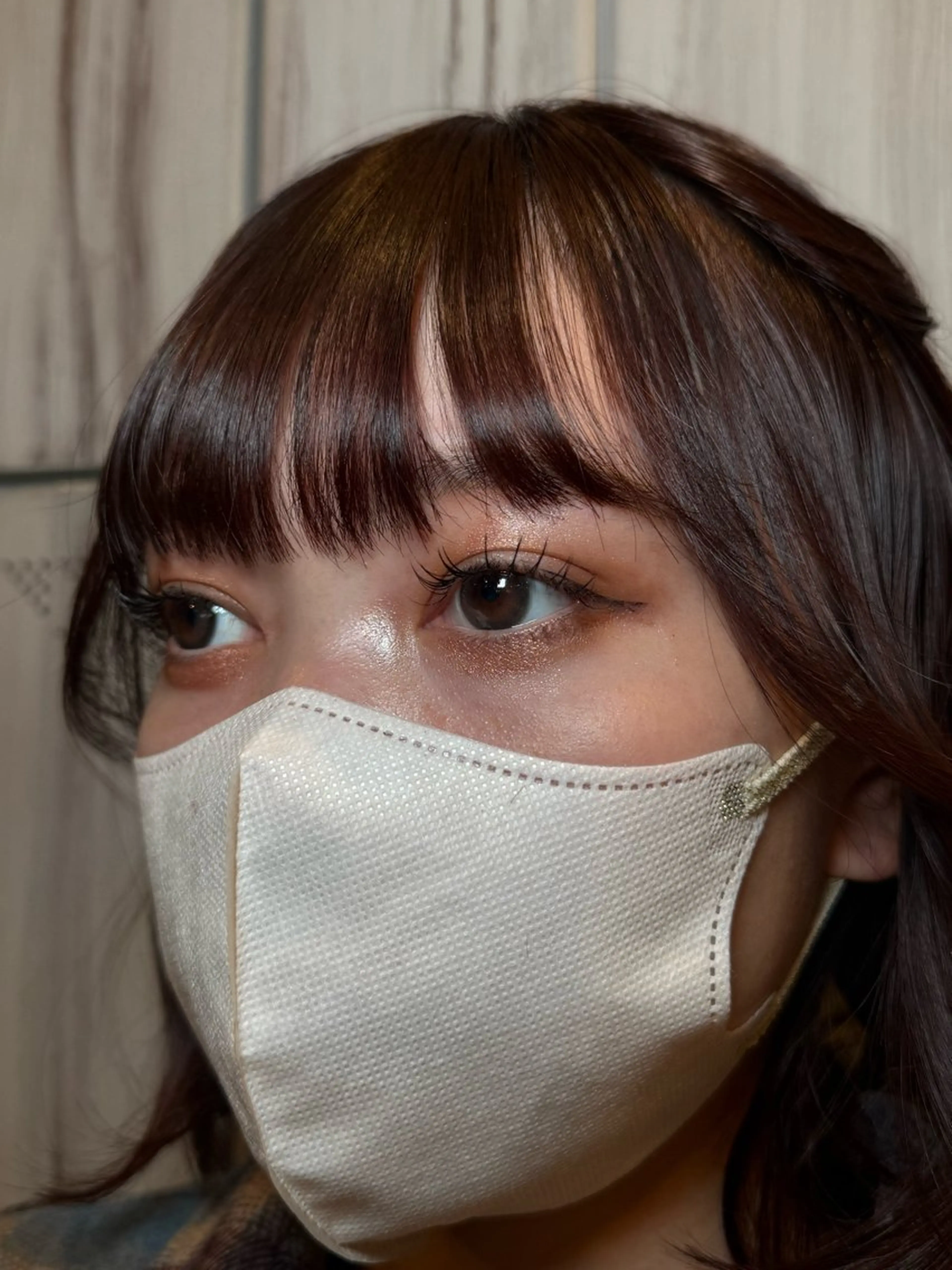 マツエク・マツパ 梨ア .のヘアスタイル