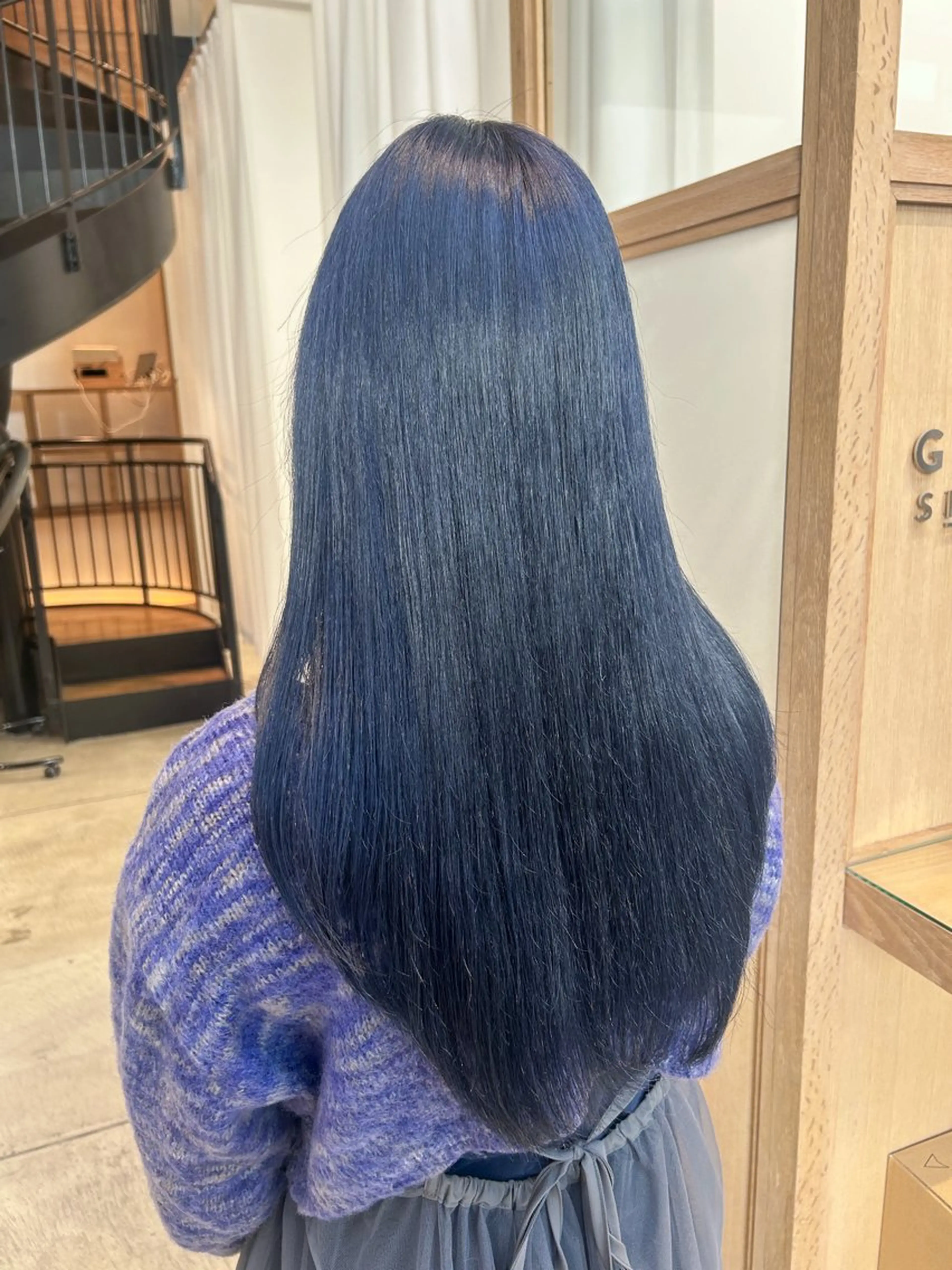 ロング カラー ヘアアレンジ ブリーチ カット ヘアカラー トリートメント yuka .のヘアスタイル