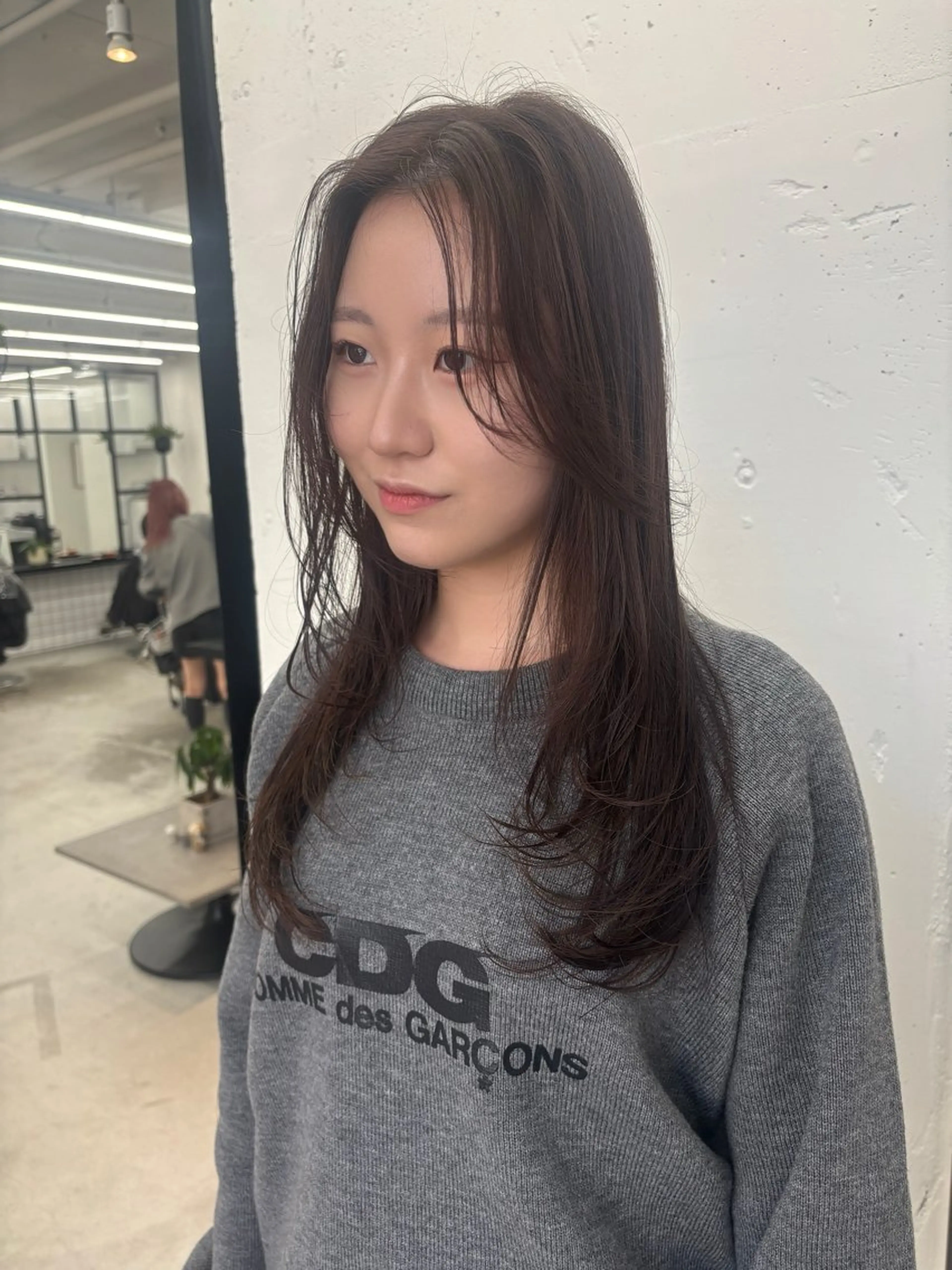 🧴カット+ツヤカラー+補修トリートメント+シャンプーブロー🧴の写真