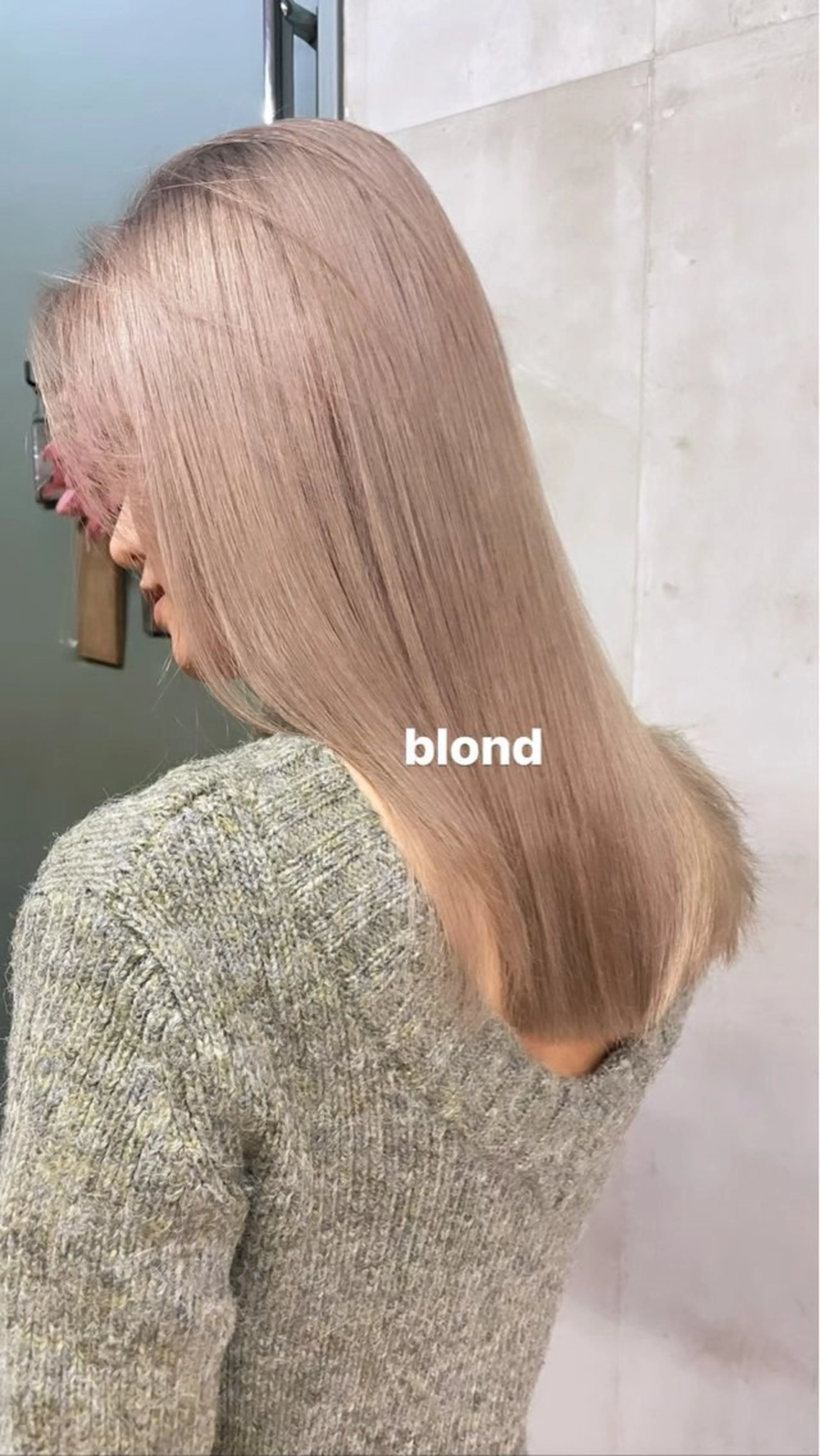 セミロング カット ヘアカラー トリートメント 南堀江レイヤーカット MIKU🍒のヘアスタイル