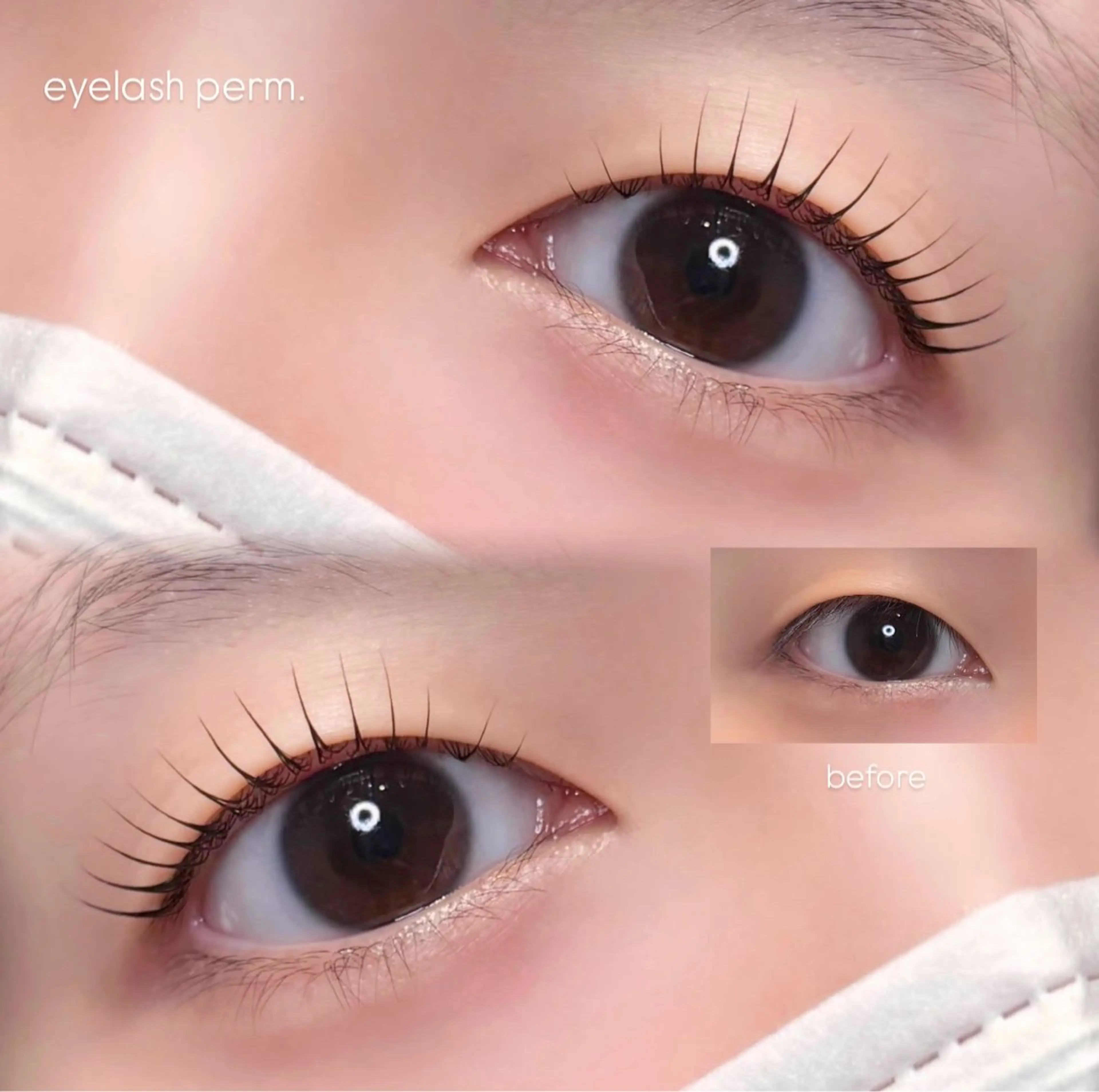 マツエク・マツパ 一重×まつ毛パーマ マツパ kanan .の眉毛・アイブロウイメージ