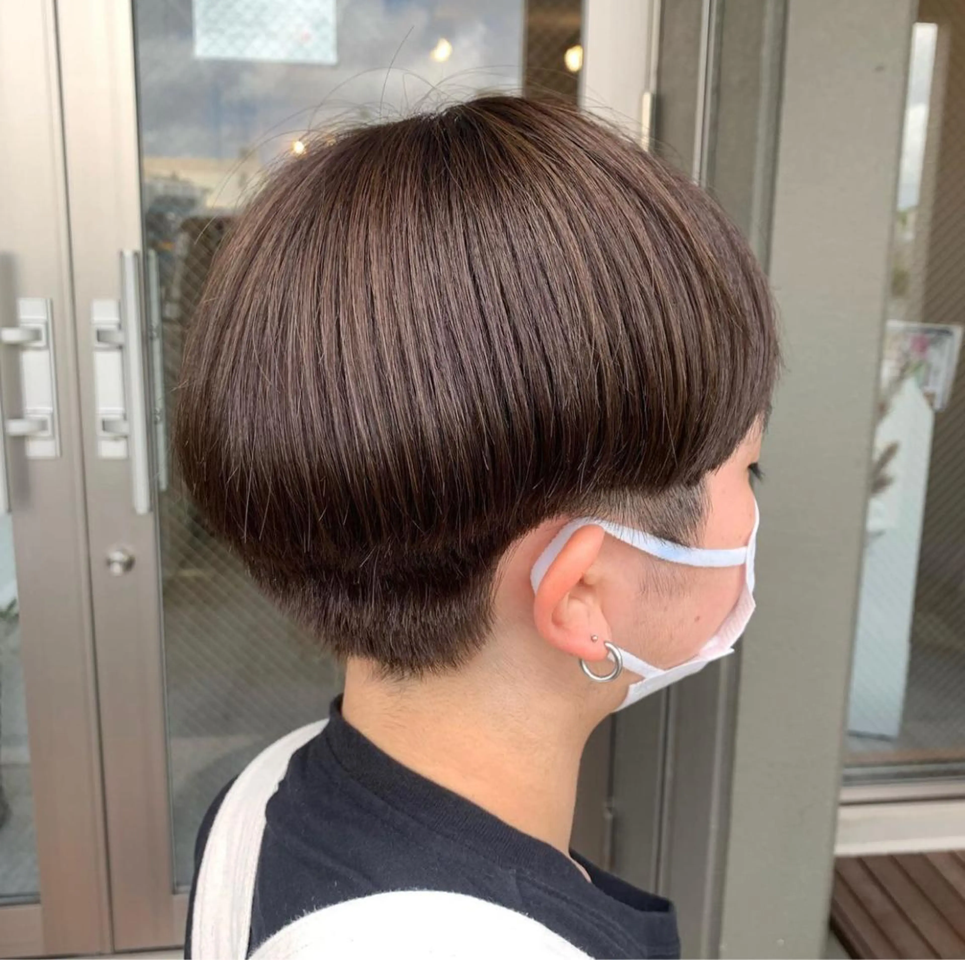 ショート カラー Miloc那覇店 Ainoのヘアスタイル