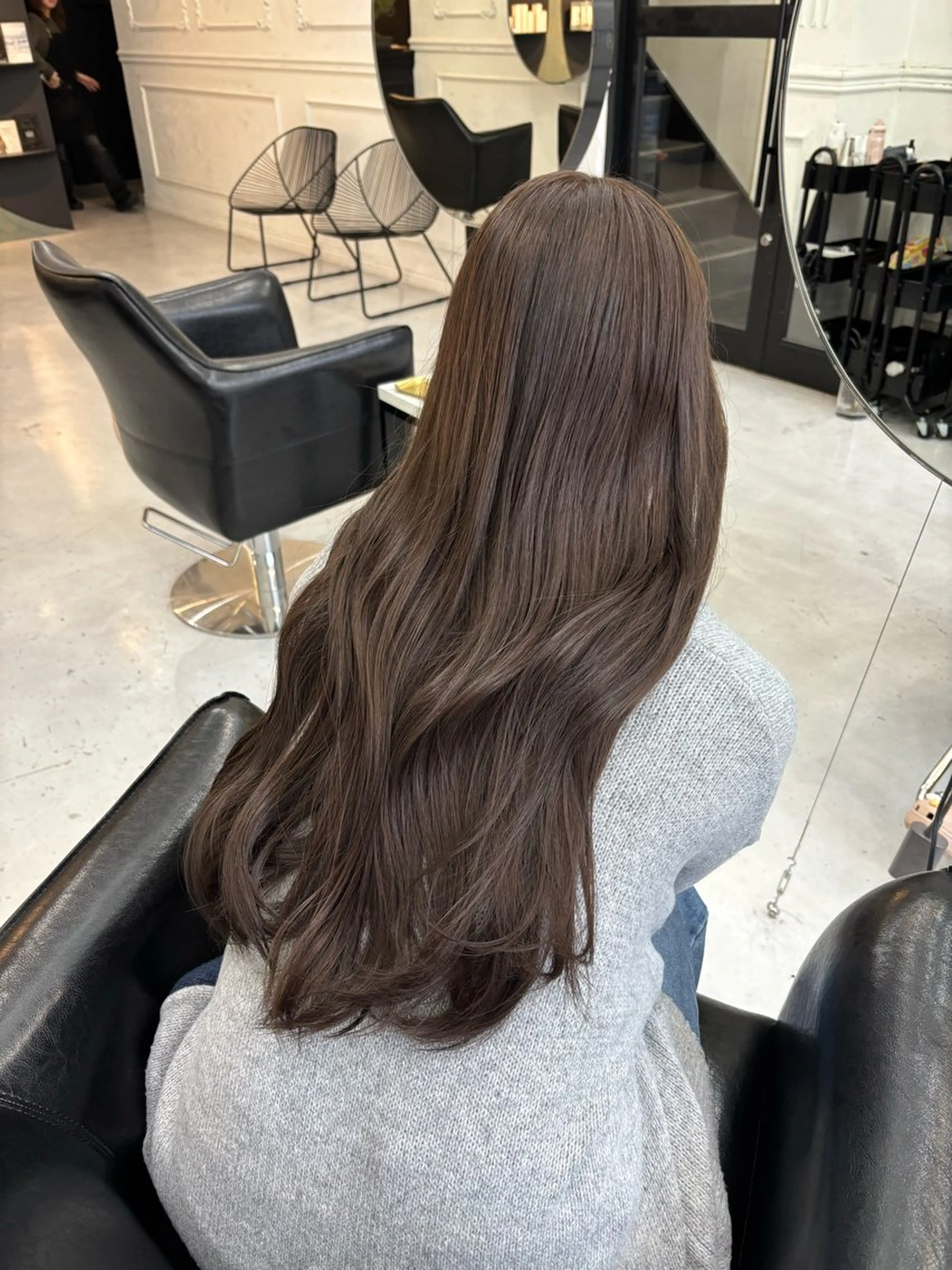 【ミニモ学割】ブリーチなしW color ＋treatmentの写真