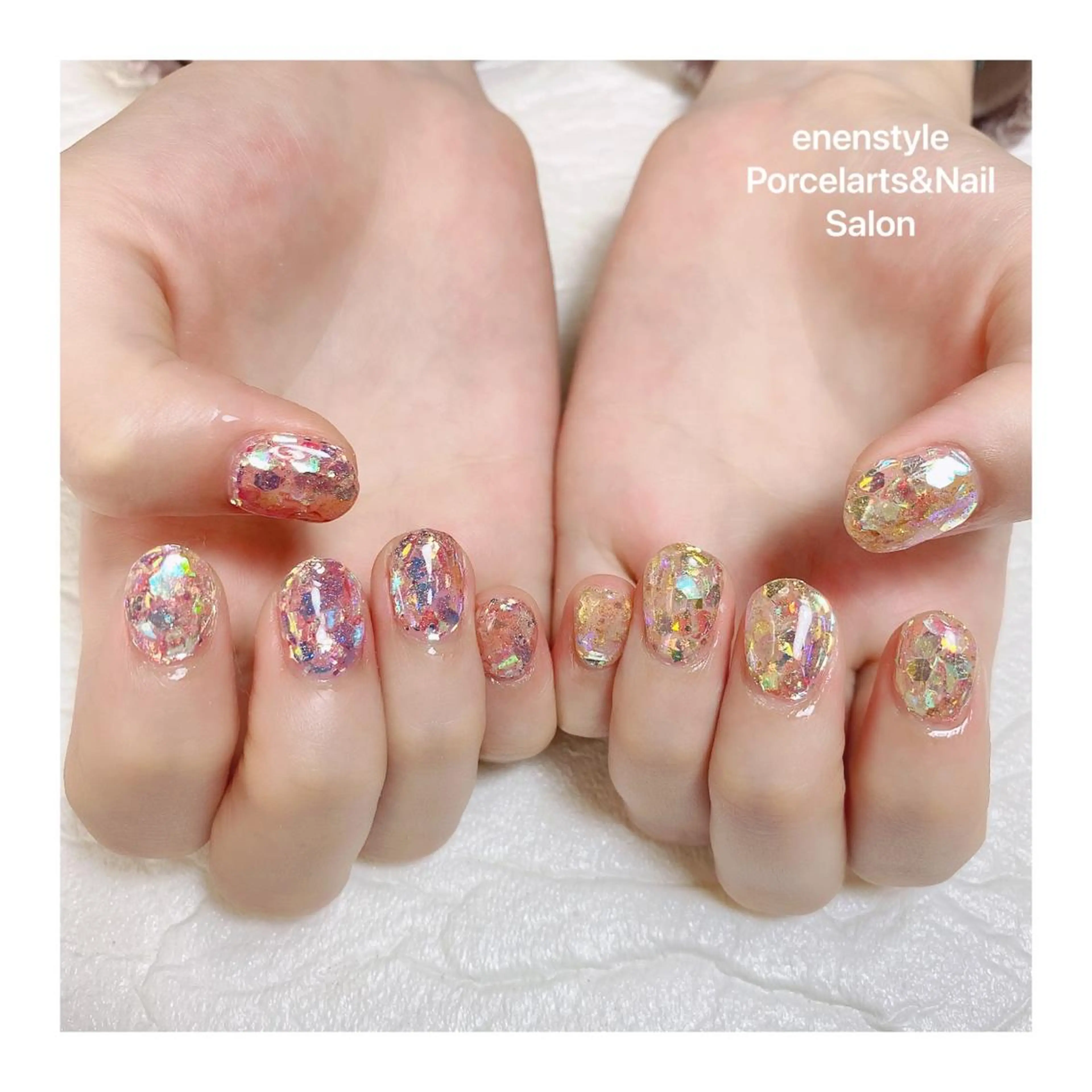 ショート ネイル 👑enen style👑のネイルデザイン