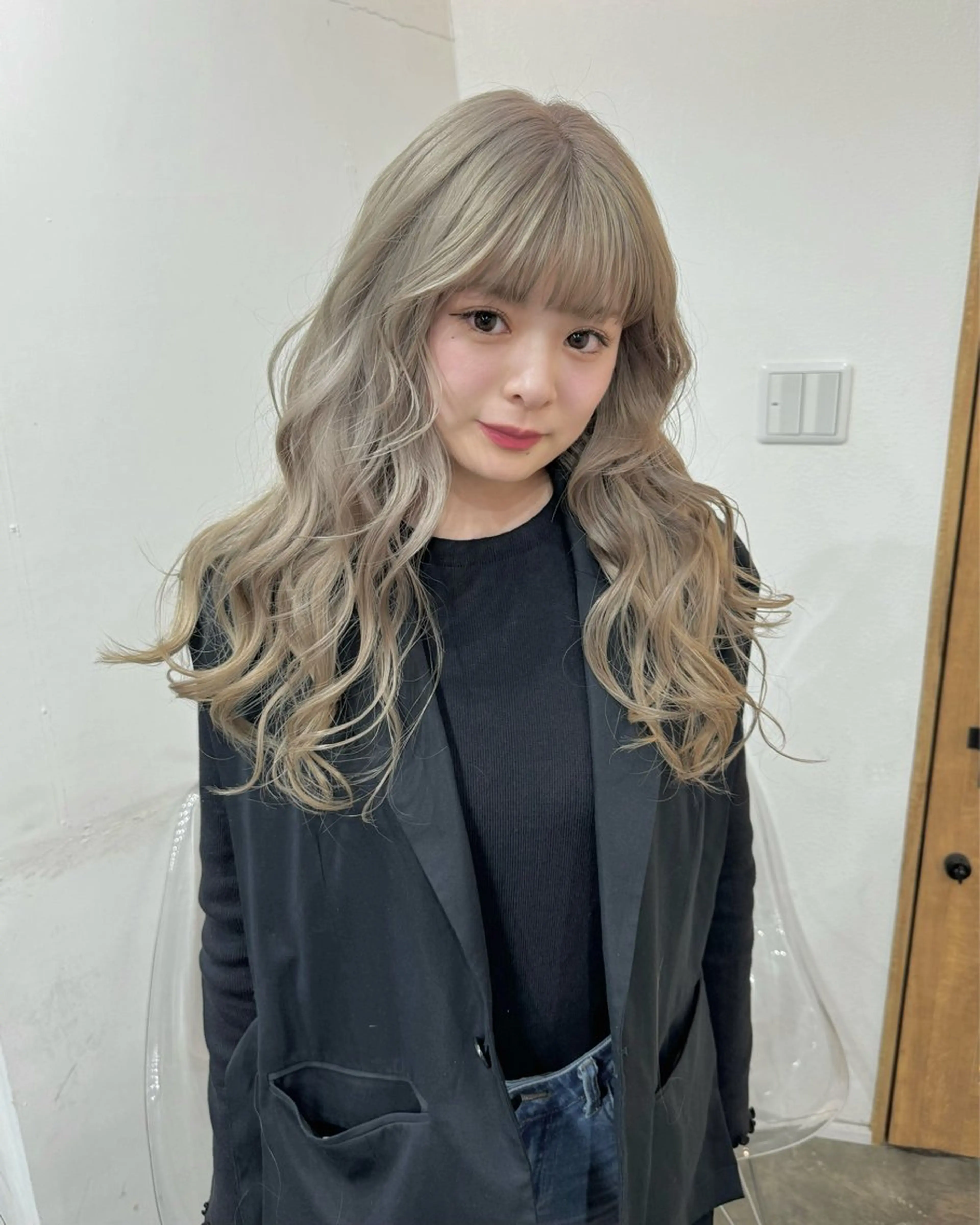 ロング カラー エクステモデル募集 💗大阪梅田/川上のヘアスタイル