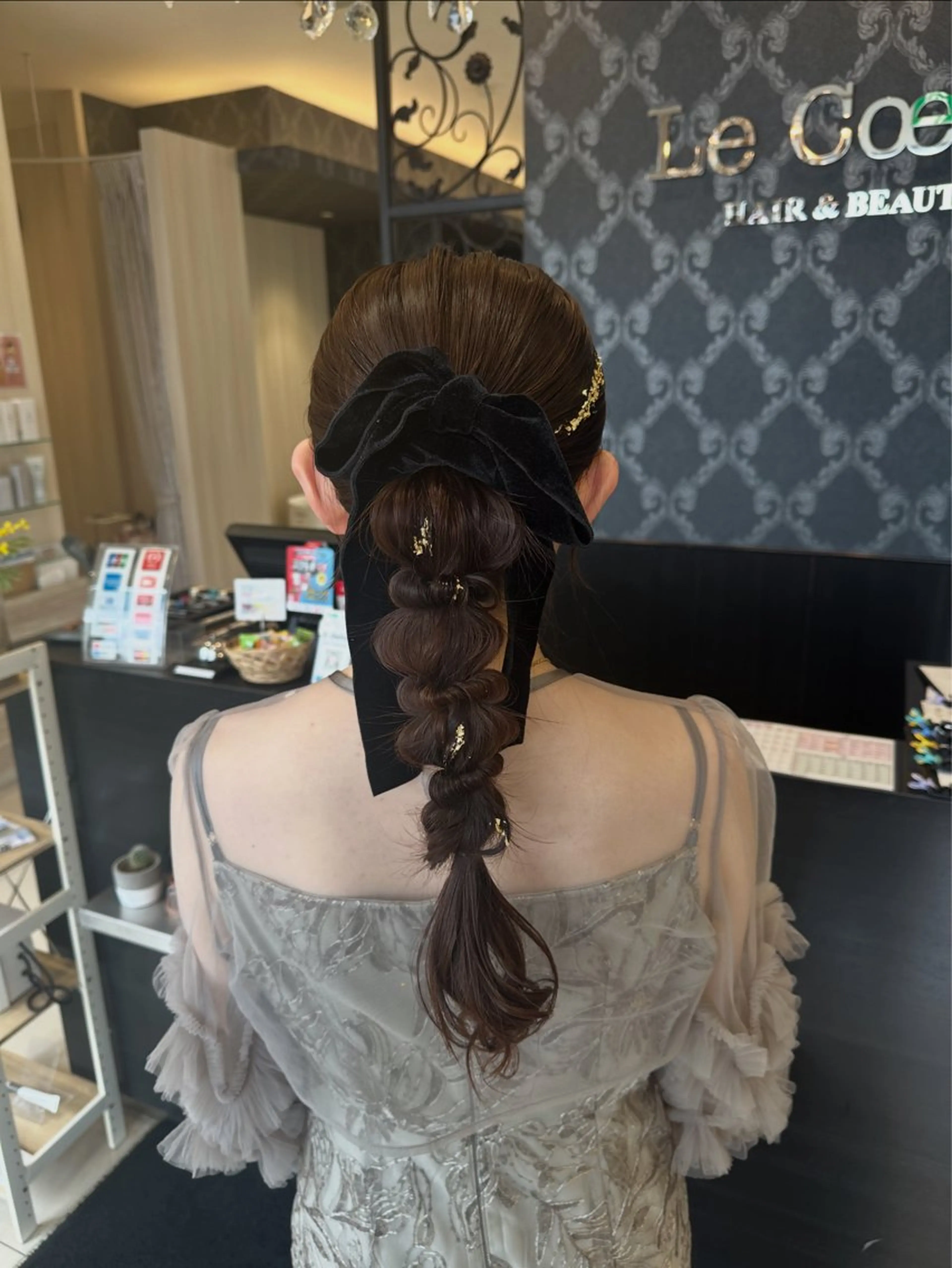ヘアアレンジ 大口 楓のヘアスタイル