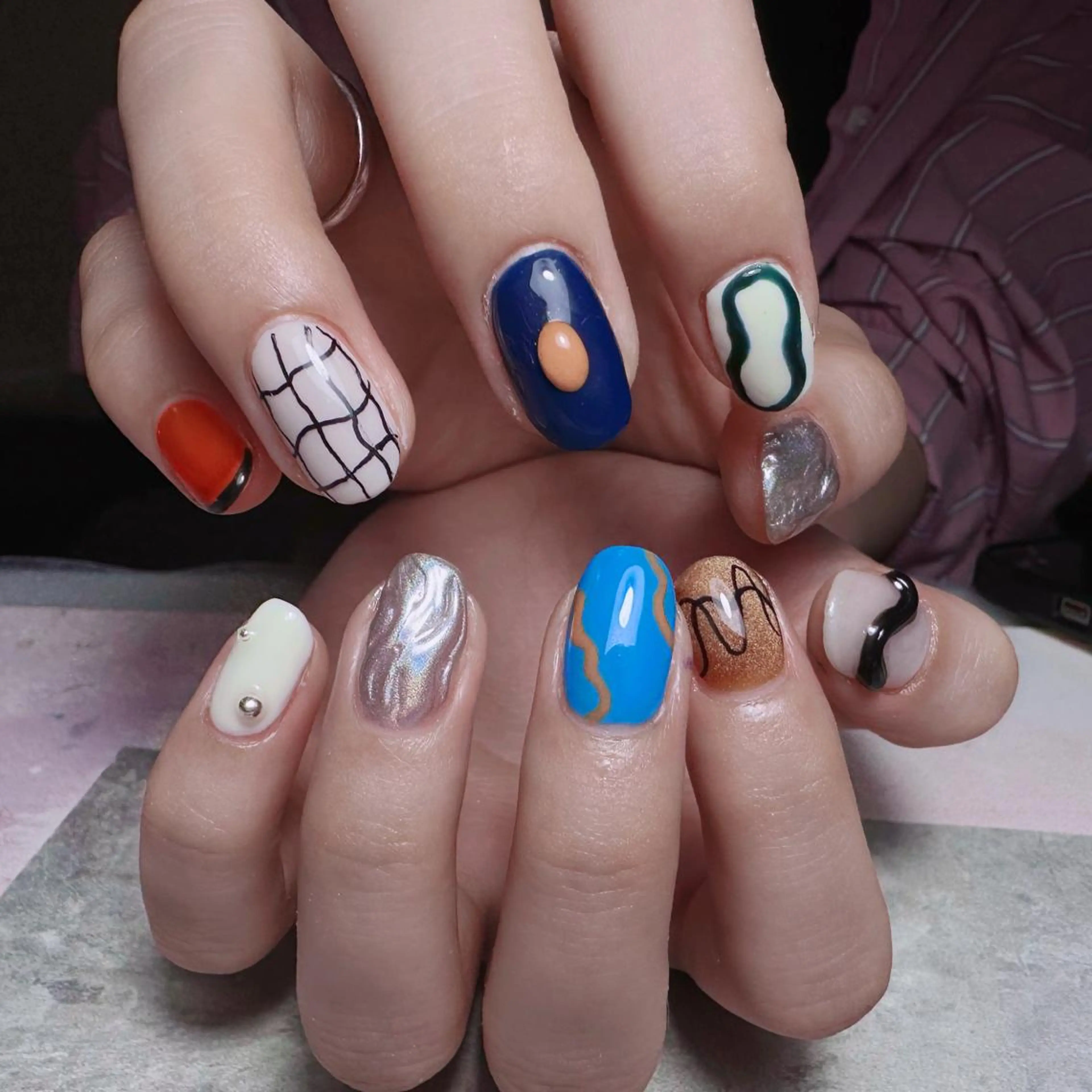 ネイル Eveネイル チップスカルプ専門店のネイルデザイン