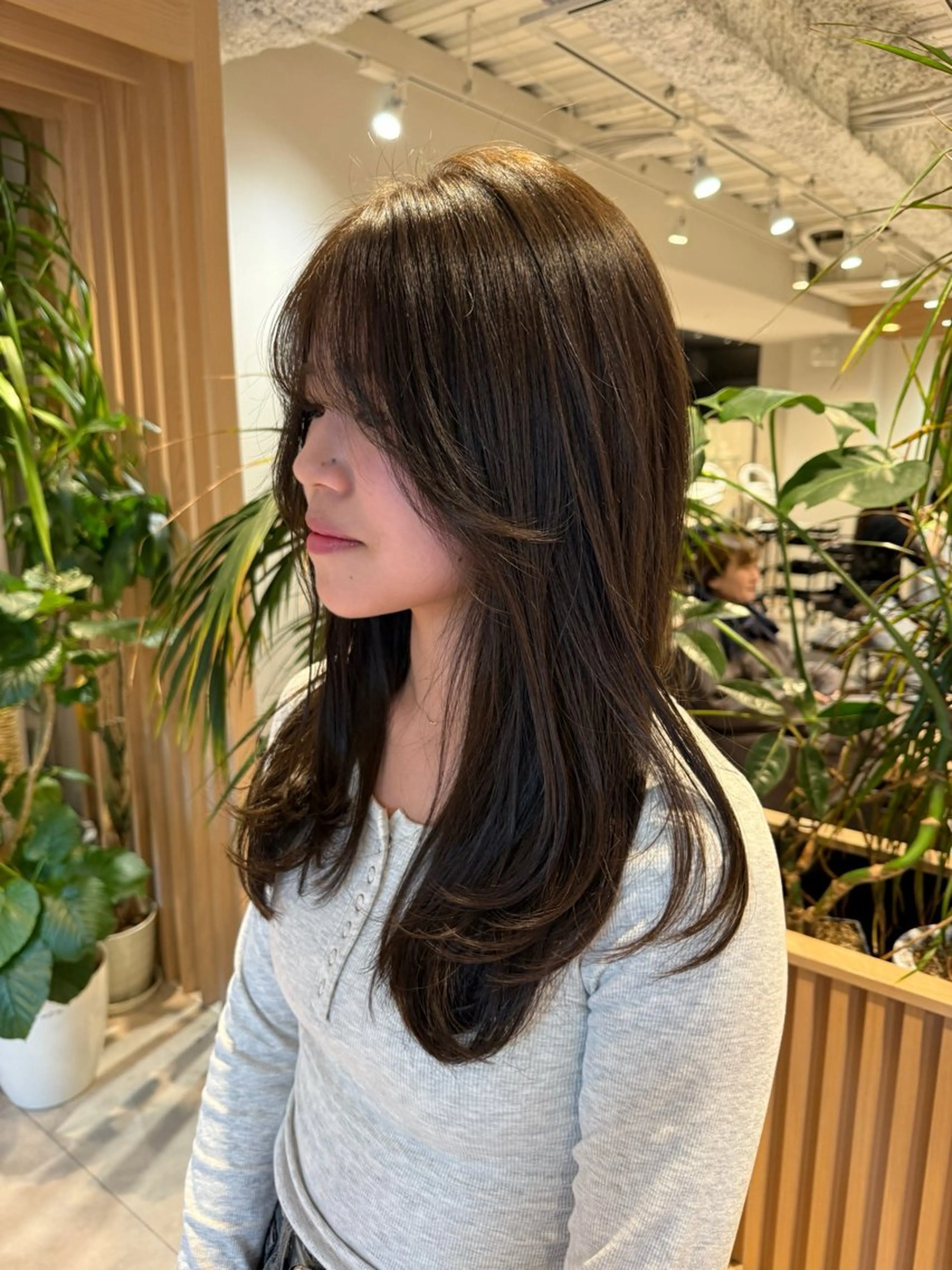 カラー ヘアカラー トリートメント 艶カラー/美髪/ 【lyann】ゆきののヘアスタイル