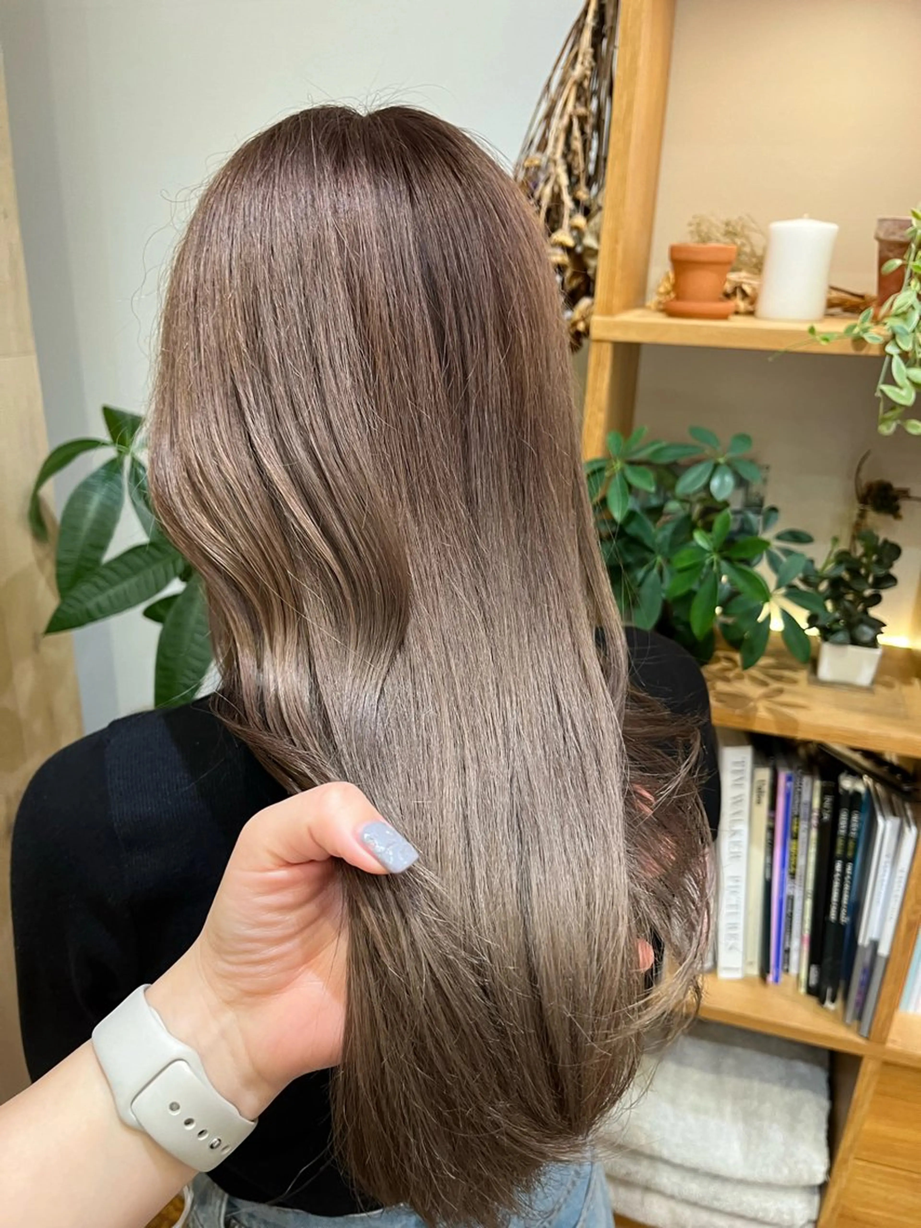 セミロング カラー ヘアカラー 暖色カラー/ダブル カラー/名古屋/辻のヘアスタイル