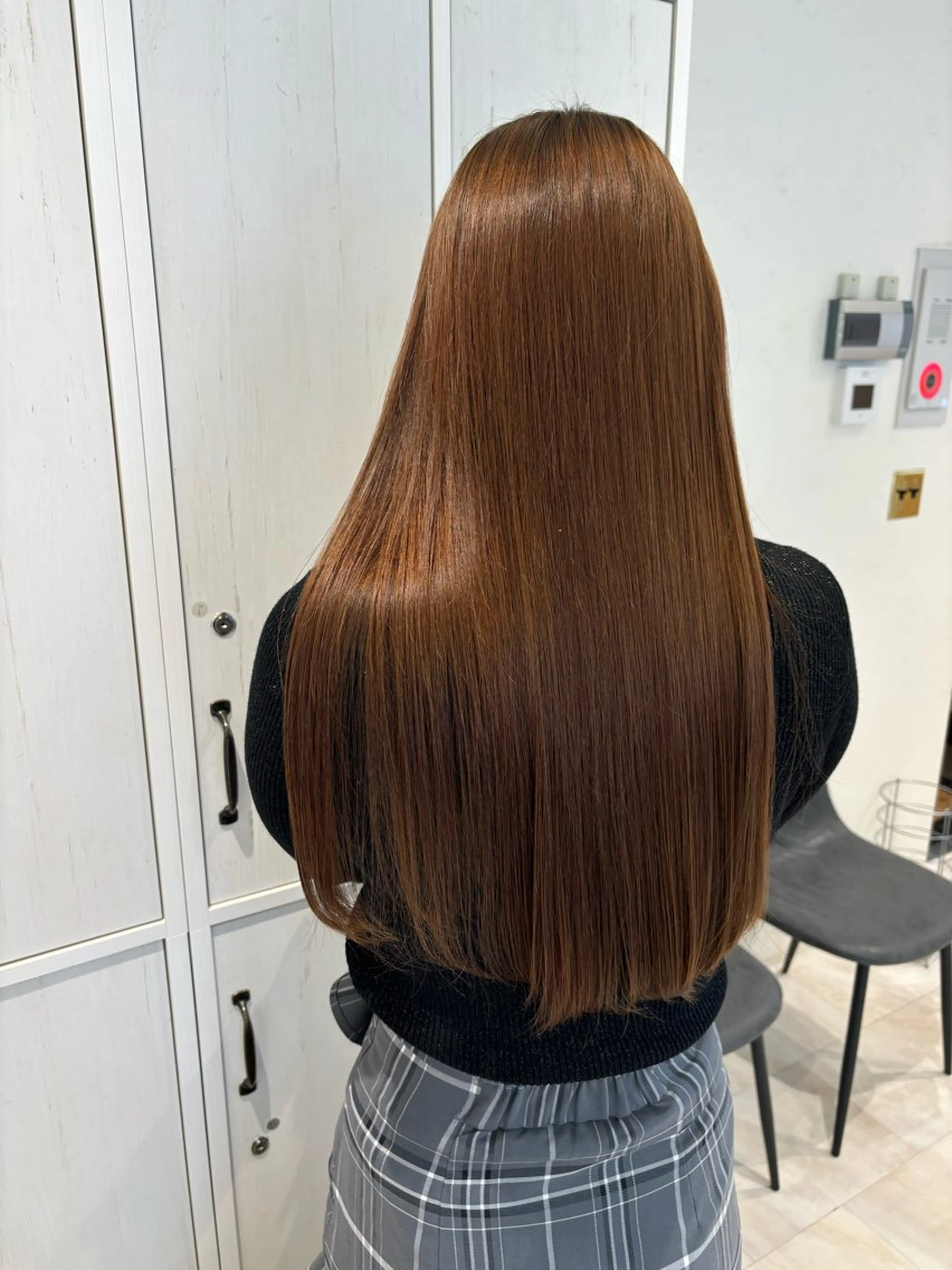 🦊女性限定‼︎🦊透明感カラー＋カット＋トリートメント※ロング（胸下​〜​）+¥550の写真