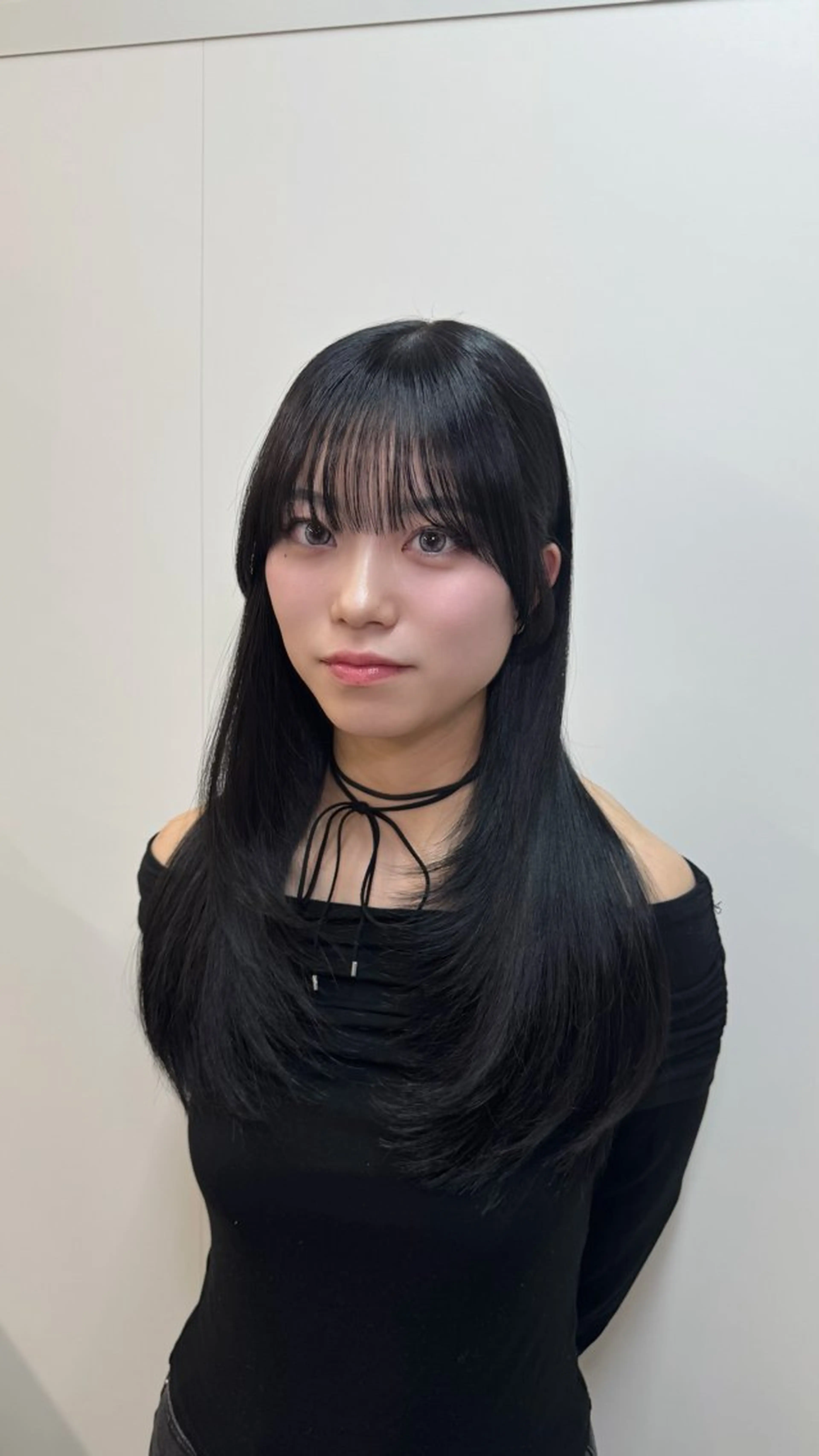 ロング レイヤーカット/ 艶カラー/山内一暉のヘアスタイル