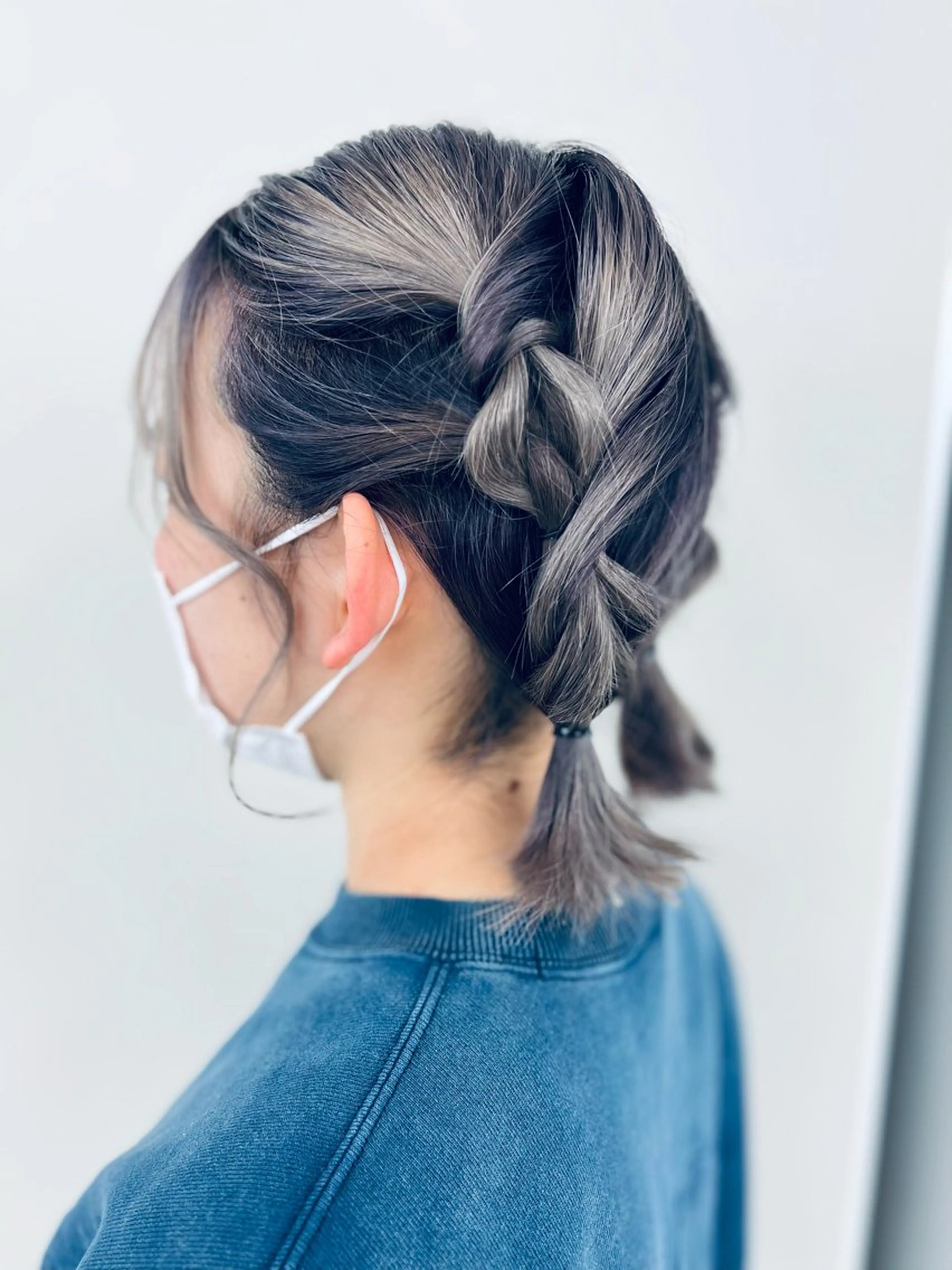 ミディアム ヘアアレンジ 🫧 のぞみ🫧のヘアスタイル