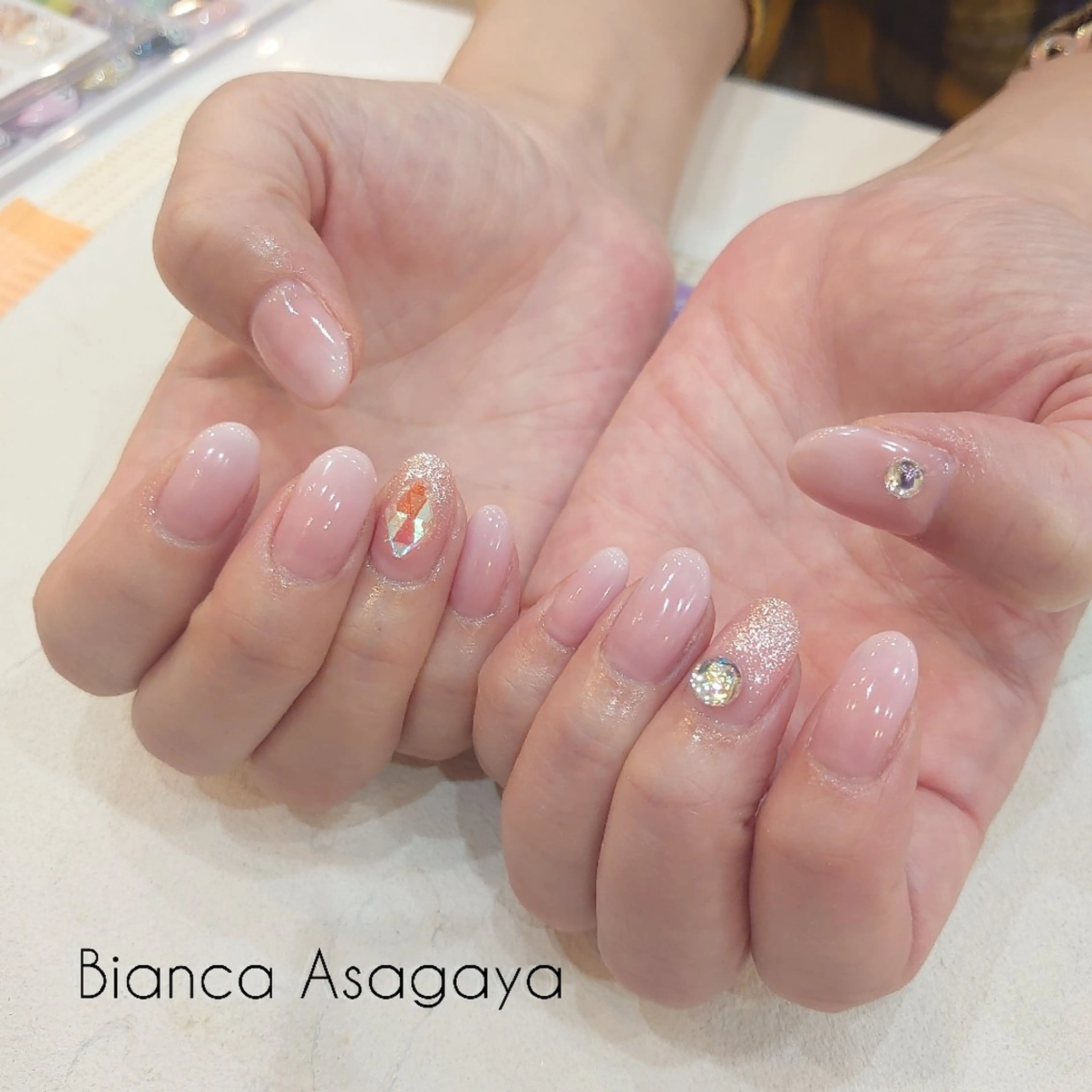 ネイル オフィスネイル シンプルネイル Bianca TANAKAのネイルデザイン