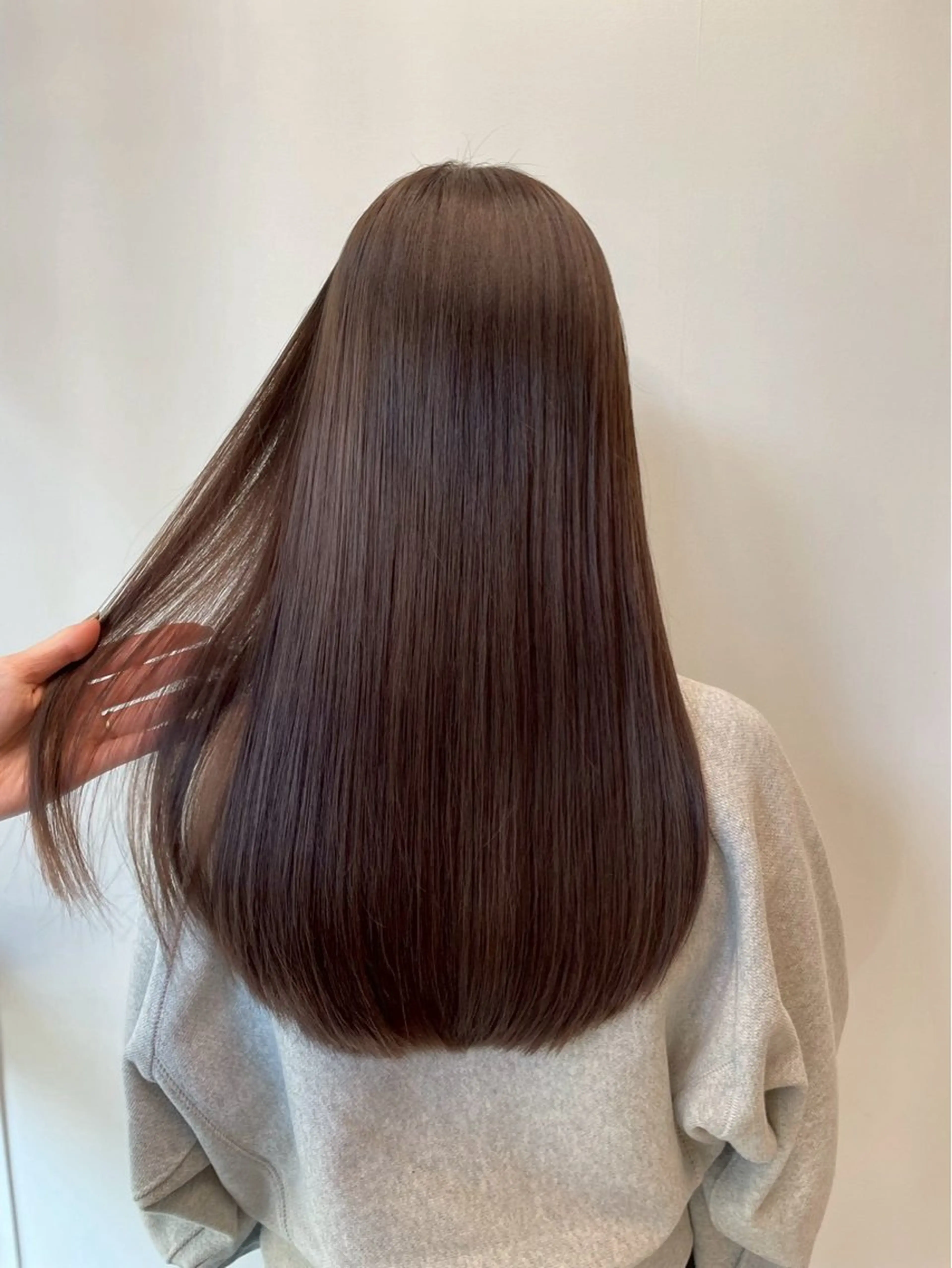 カラー miku/天神 艶カラーのヘアスタイル