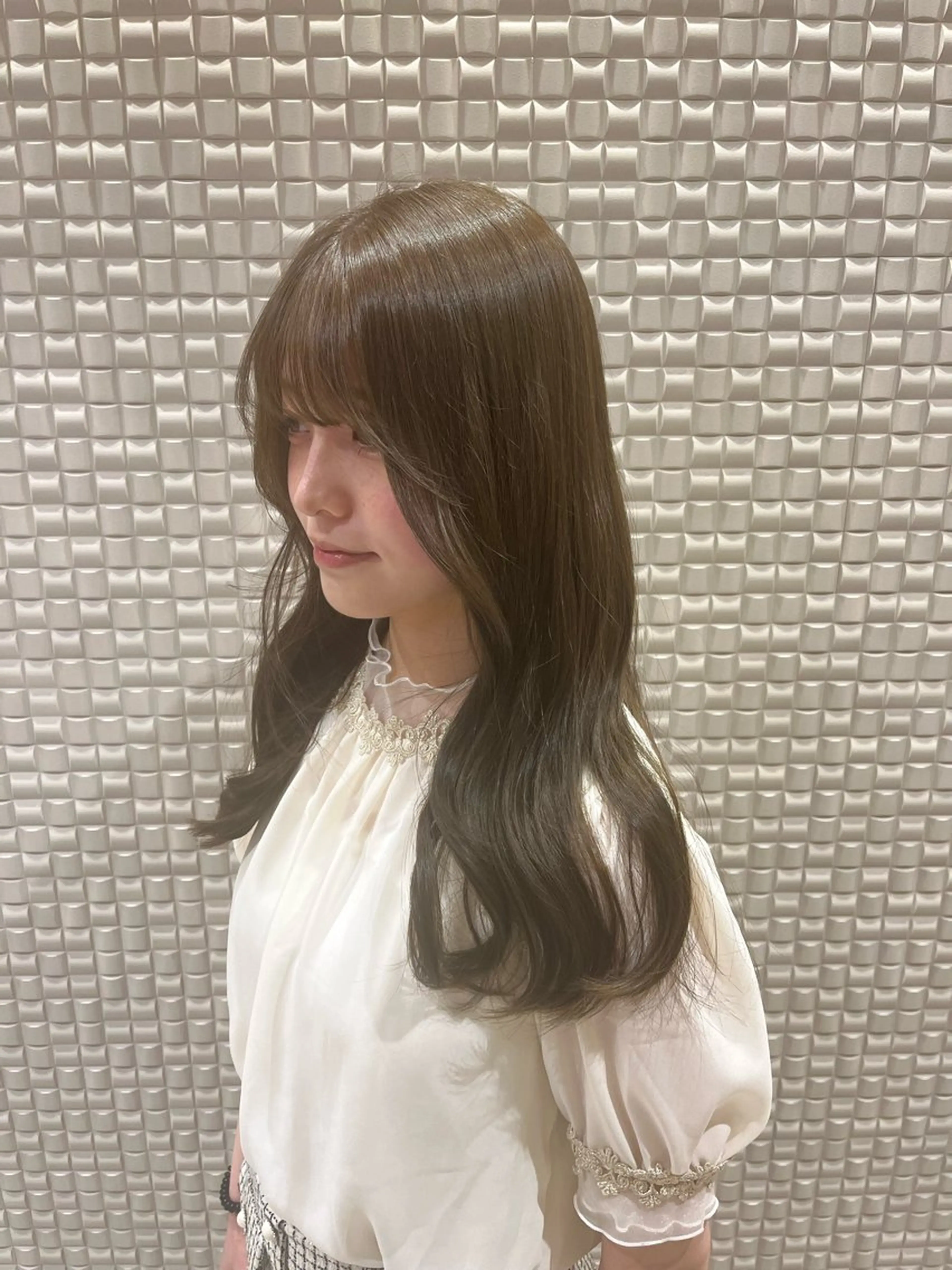 透明感Olive color 🪴 ＋ treatment 🫧の写真