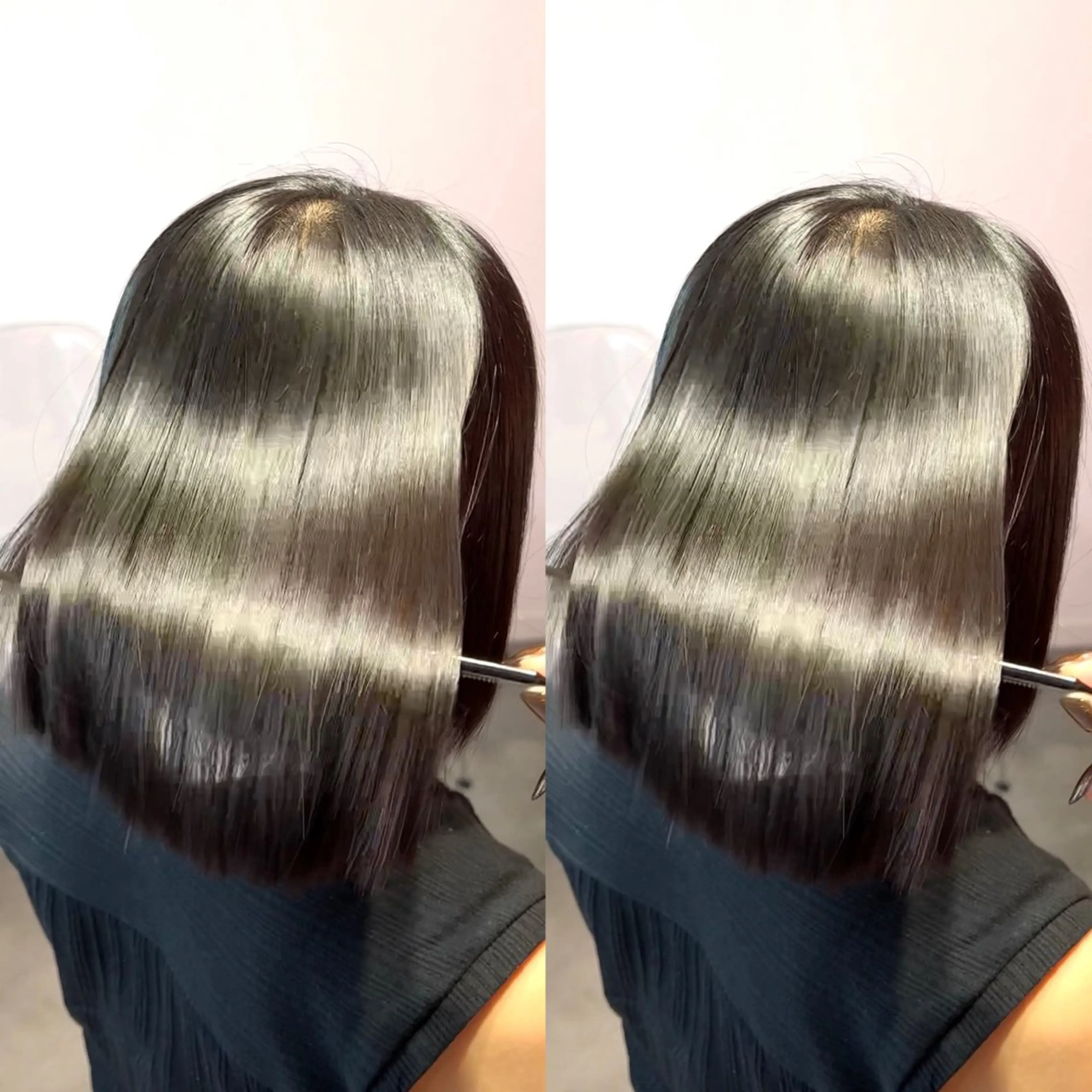 ショート カラー カット ヘアカラー 縮毛矯正 トリートメント 莉乃/縮毛矯正/髪質 改善/艶カラーのヘアスタイル