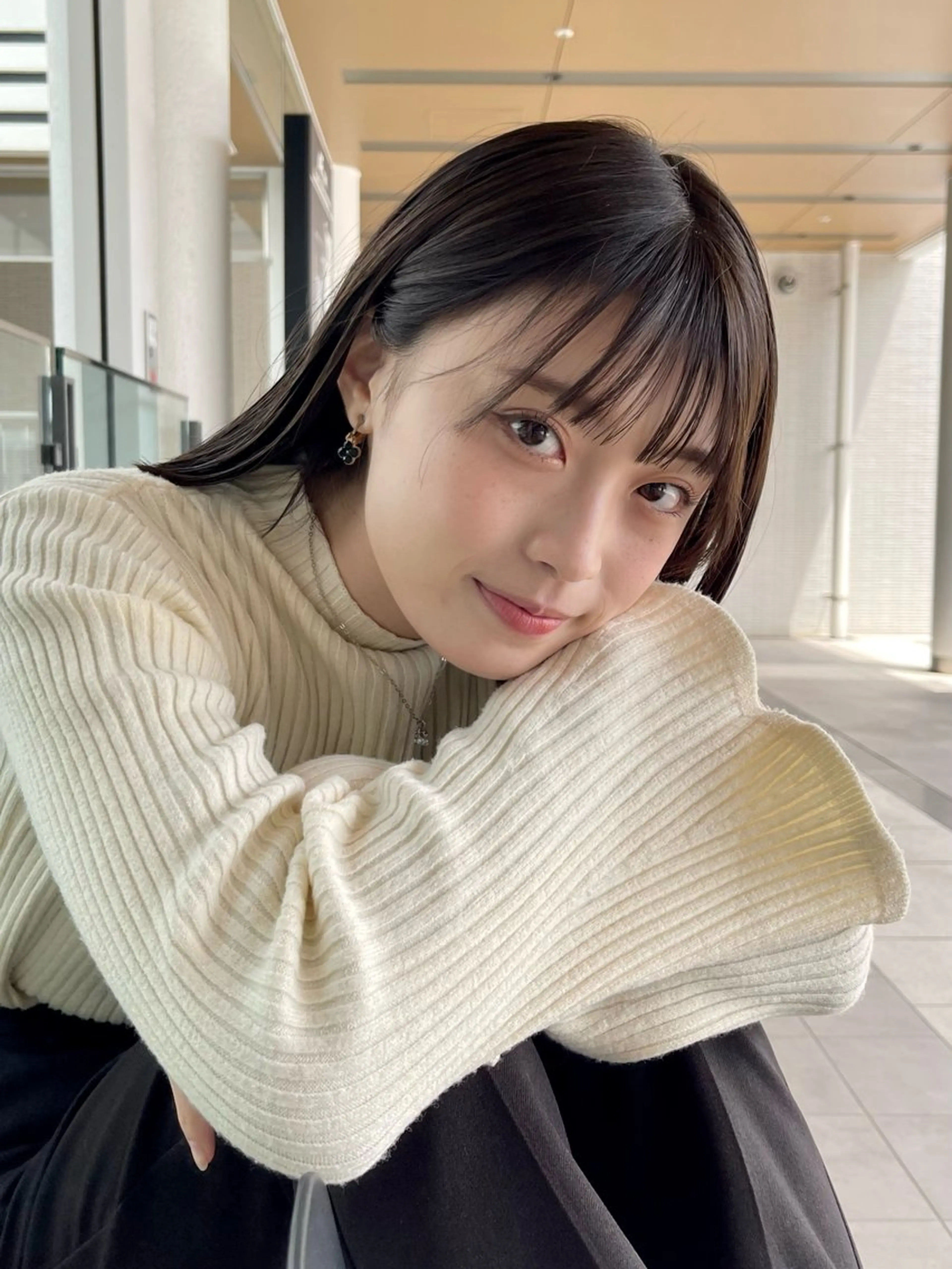 ミディアム 園田 渉 ◤SHIKIO◢のヘアスタイル