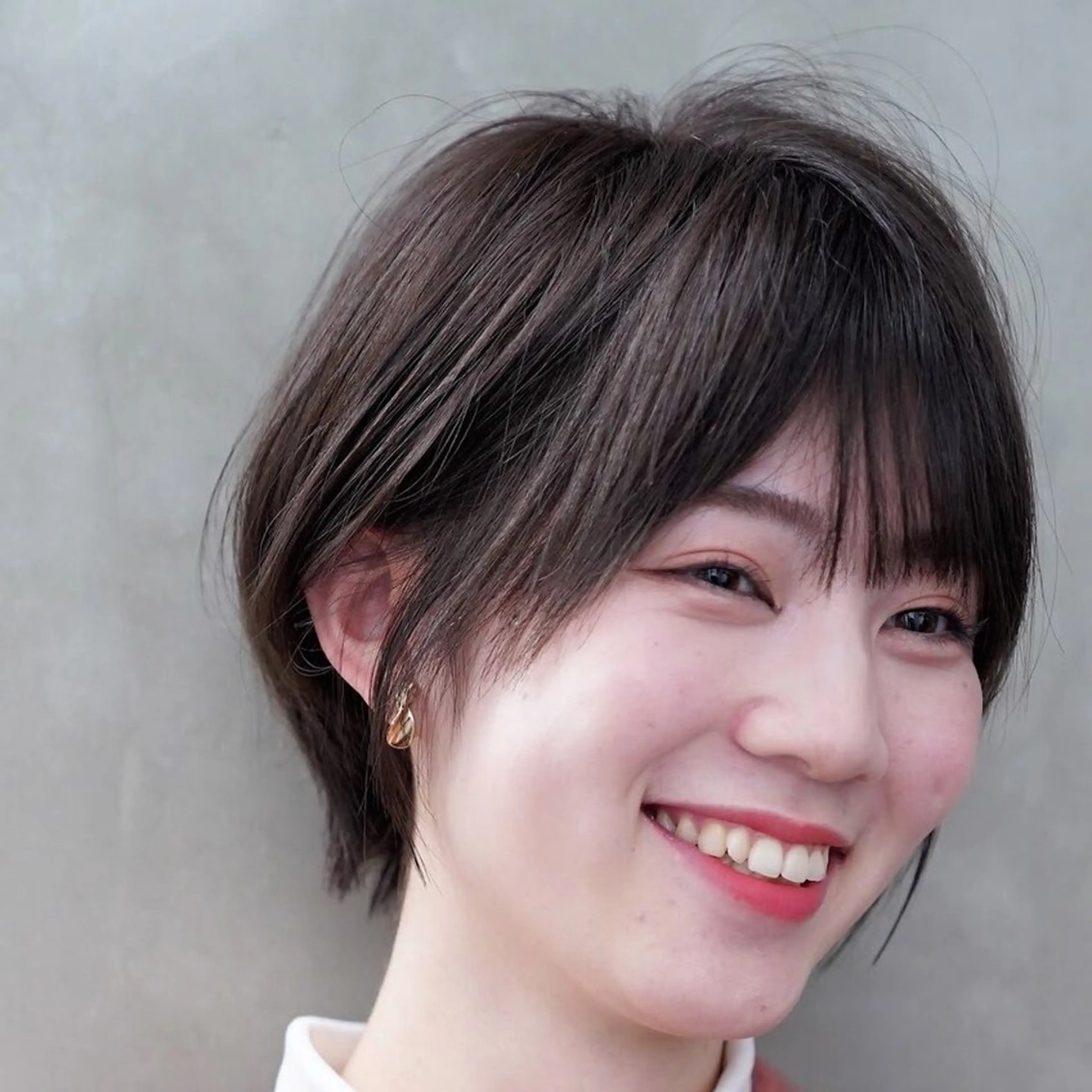 ショート ボブ ショートヘア 深夜まで営業中‼️ レム髪質改善のヘアスタイル