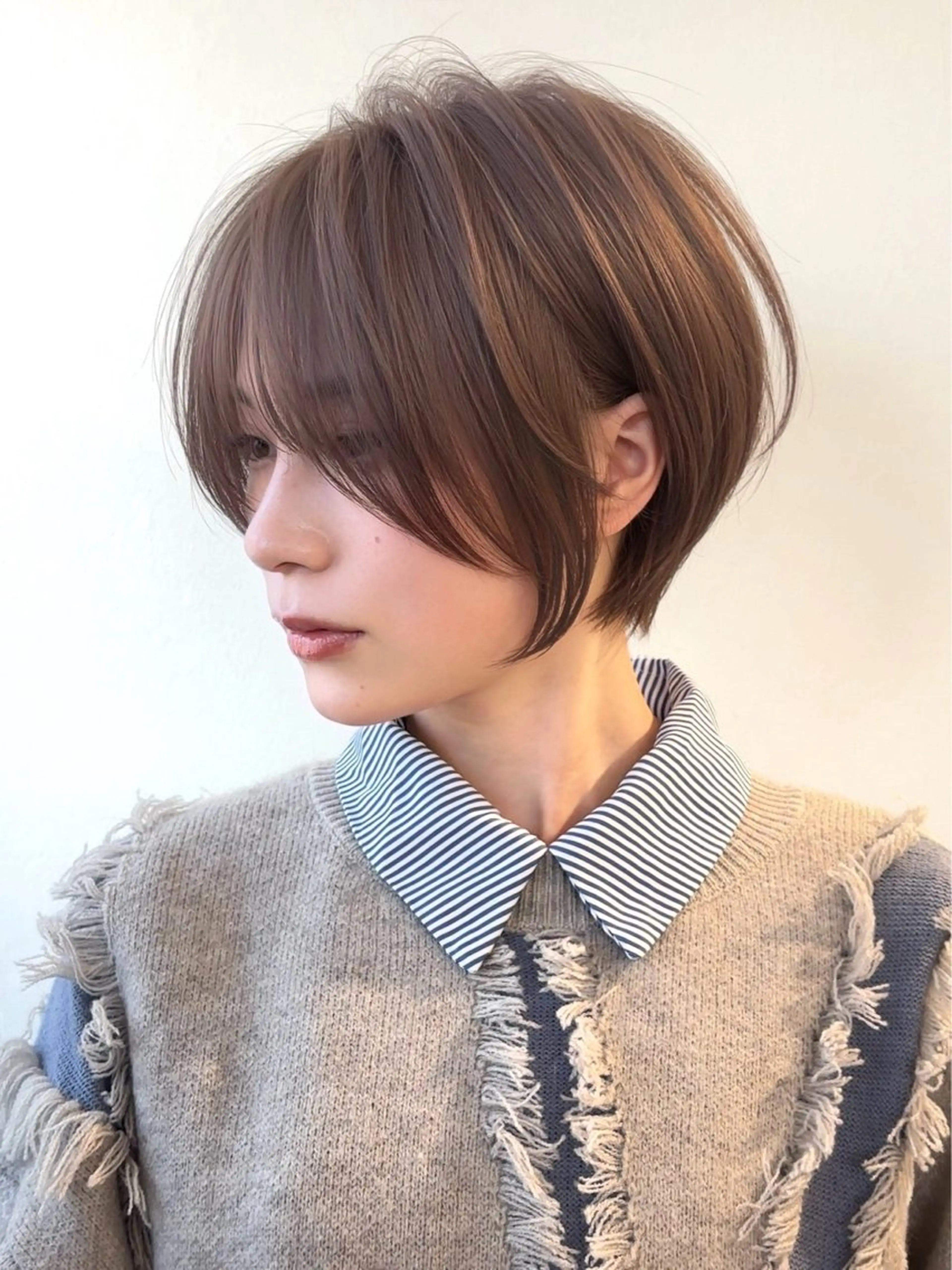 ショート カラー カット トリートメント Lond Bloom 天神ショート/ボブのヘアスタイル