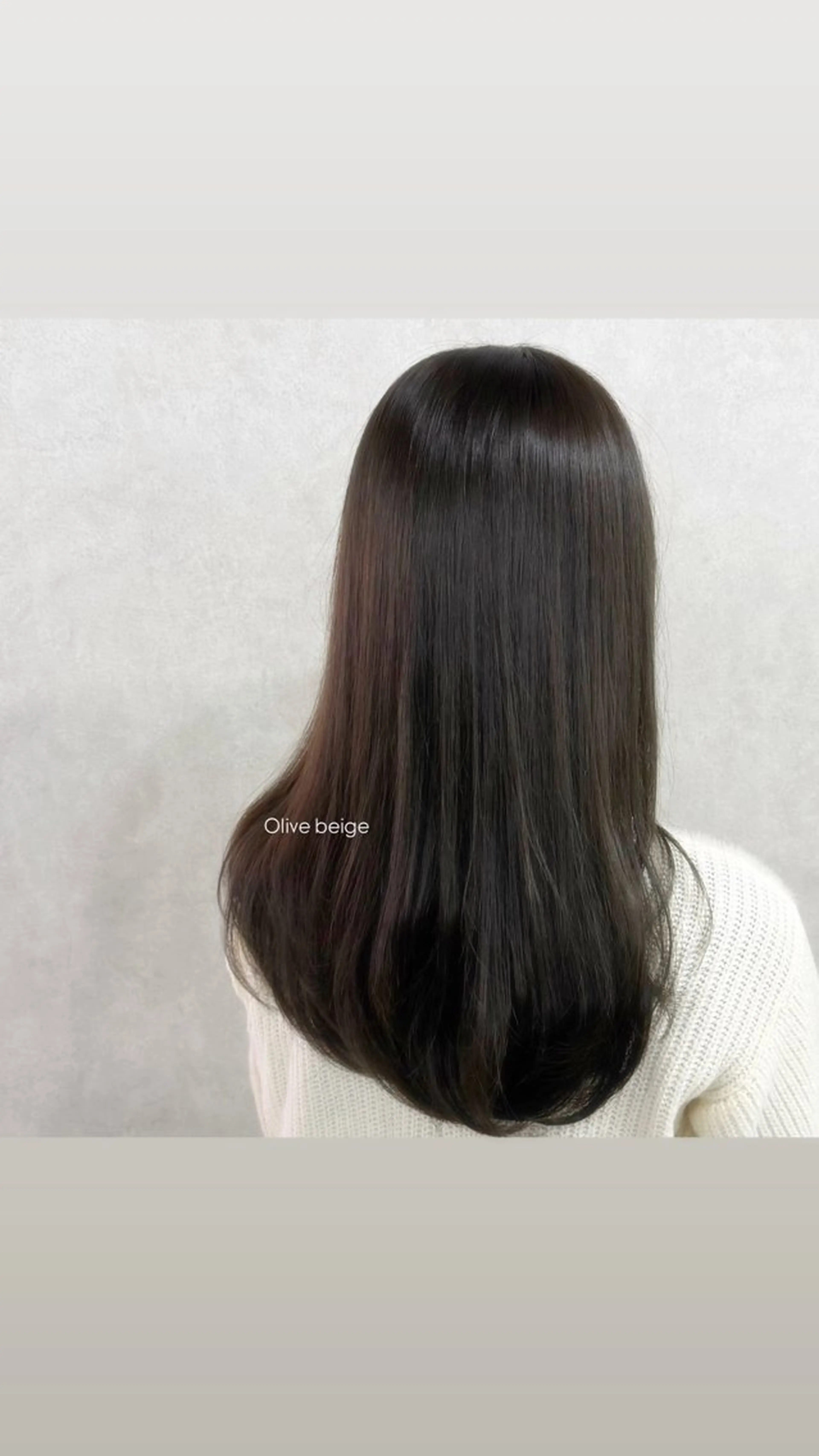 ロング ヘアカラー トリートメント 透明感カラー🫧 /梅田/noa💙のヘアスタイル