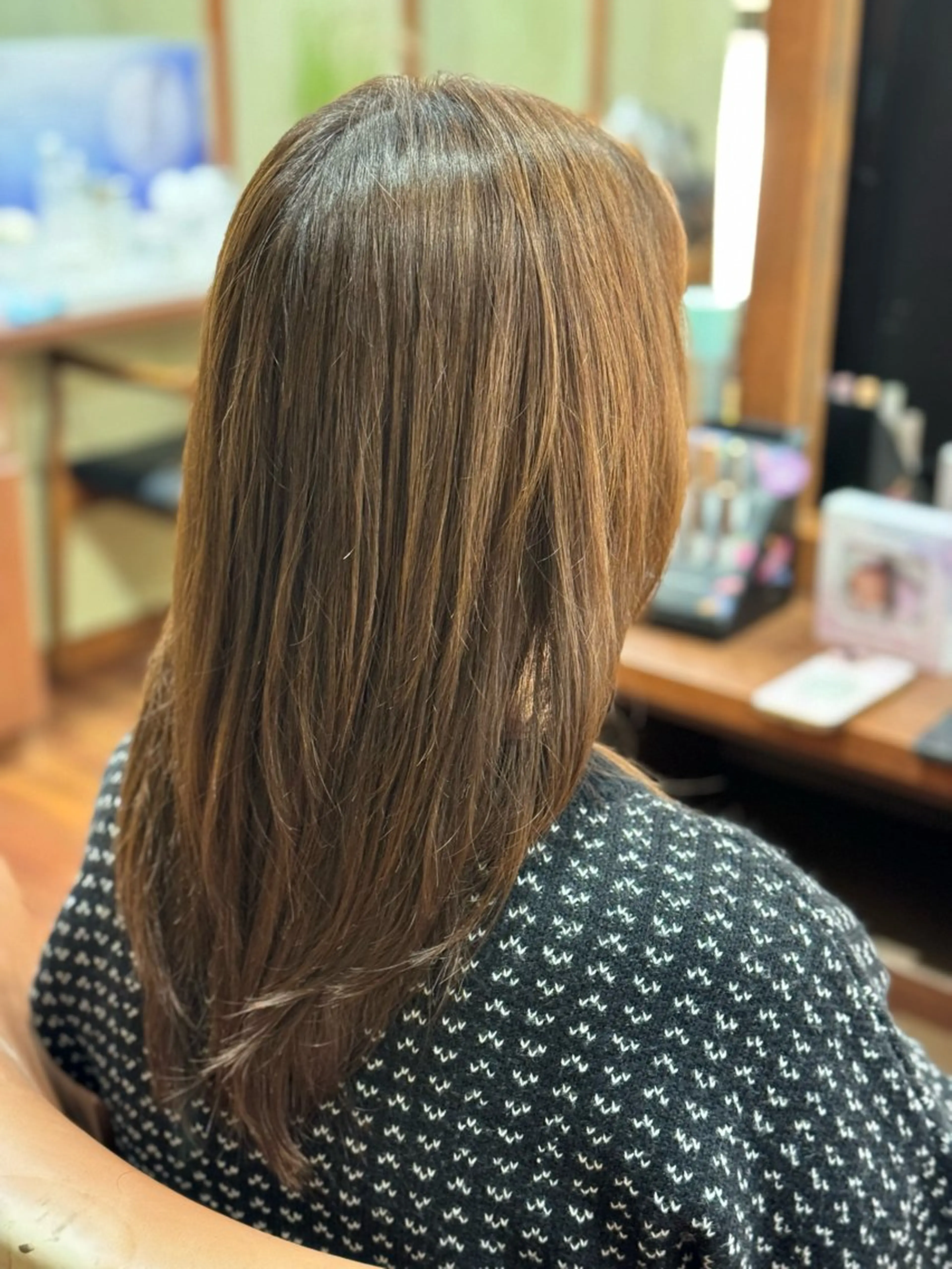 セミロング カット 似合わせ/たにざわ しんごう≫南草津のヘアスタイル