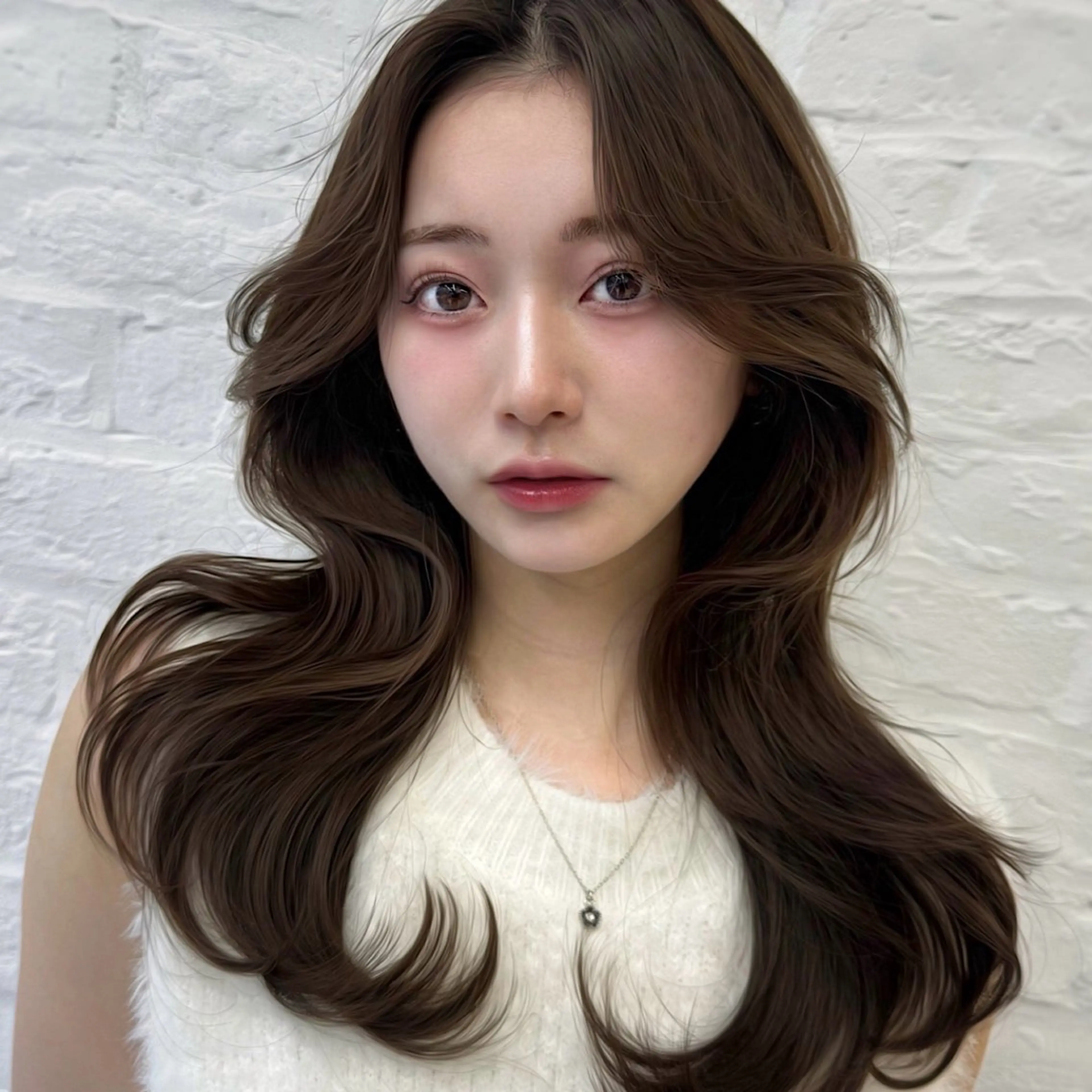 セミロング 映える顔まわり/前髪 特化 💗 ユキマのヘアスタイル