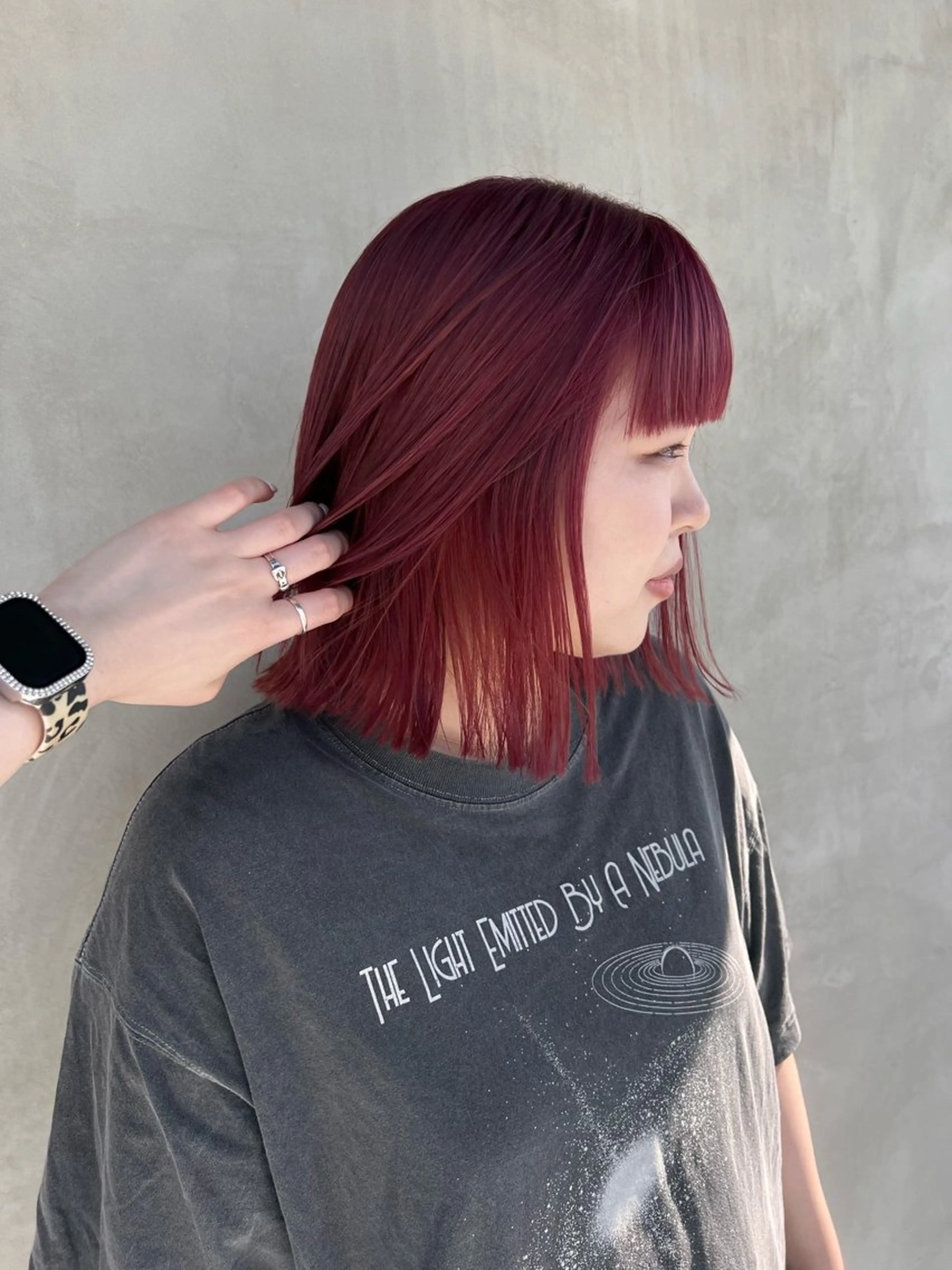 ショート カット ヘアカラー メンズカット＆パーマ 髪質改善/岩元のヘアスタイル