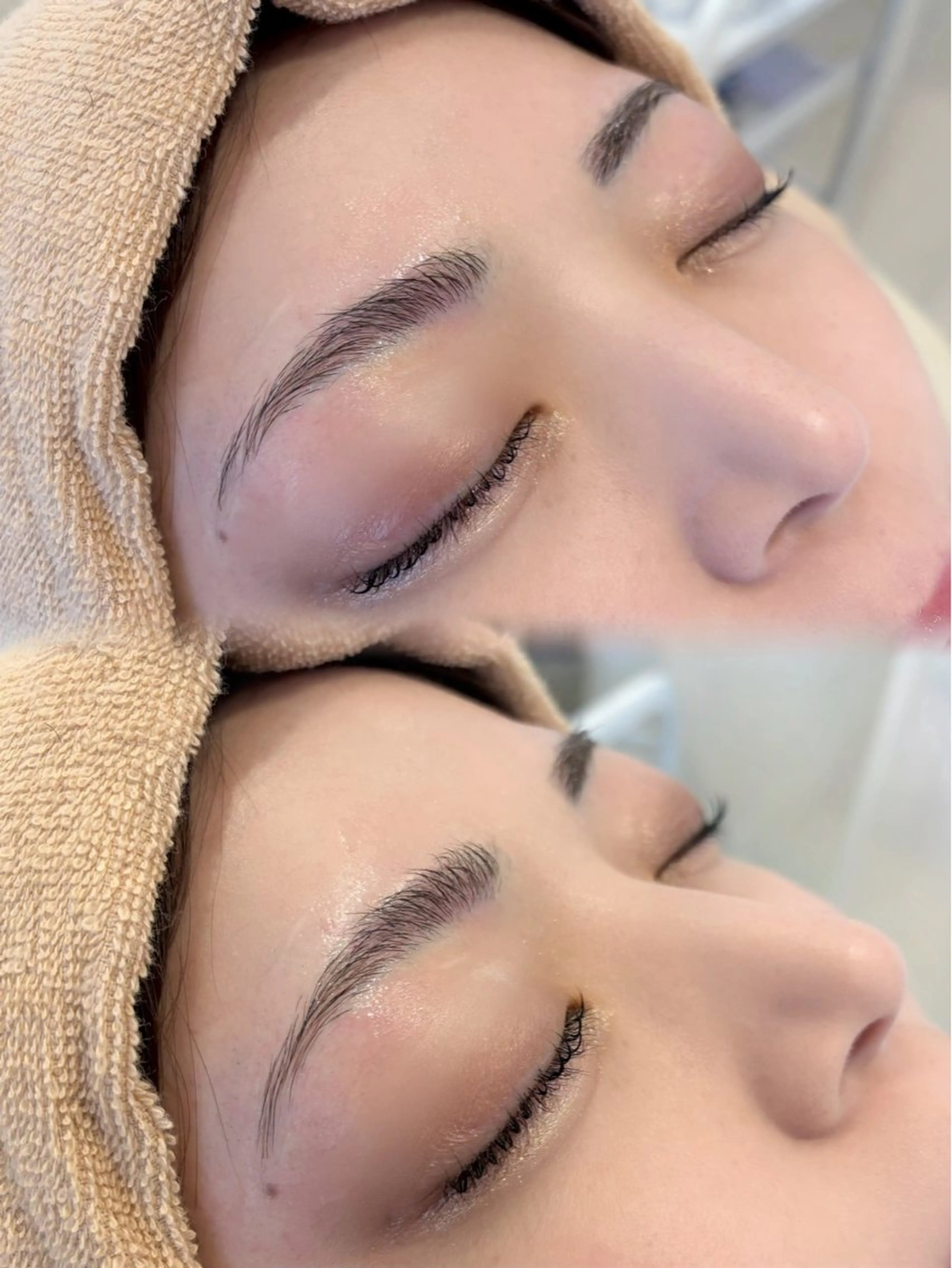 アイブロウ ワックス脱毛 眉カット 中川 愛琉の眉毛・アイブロウイメージ