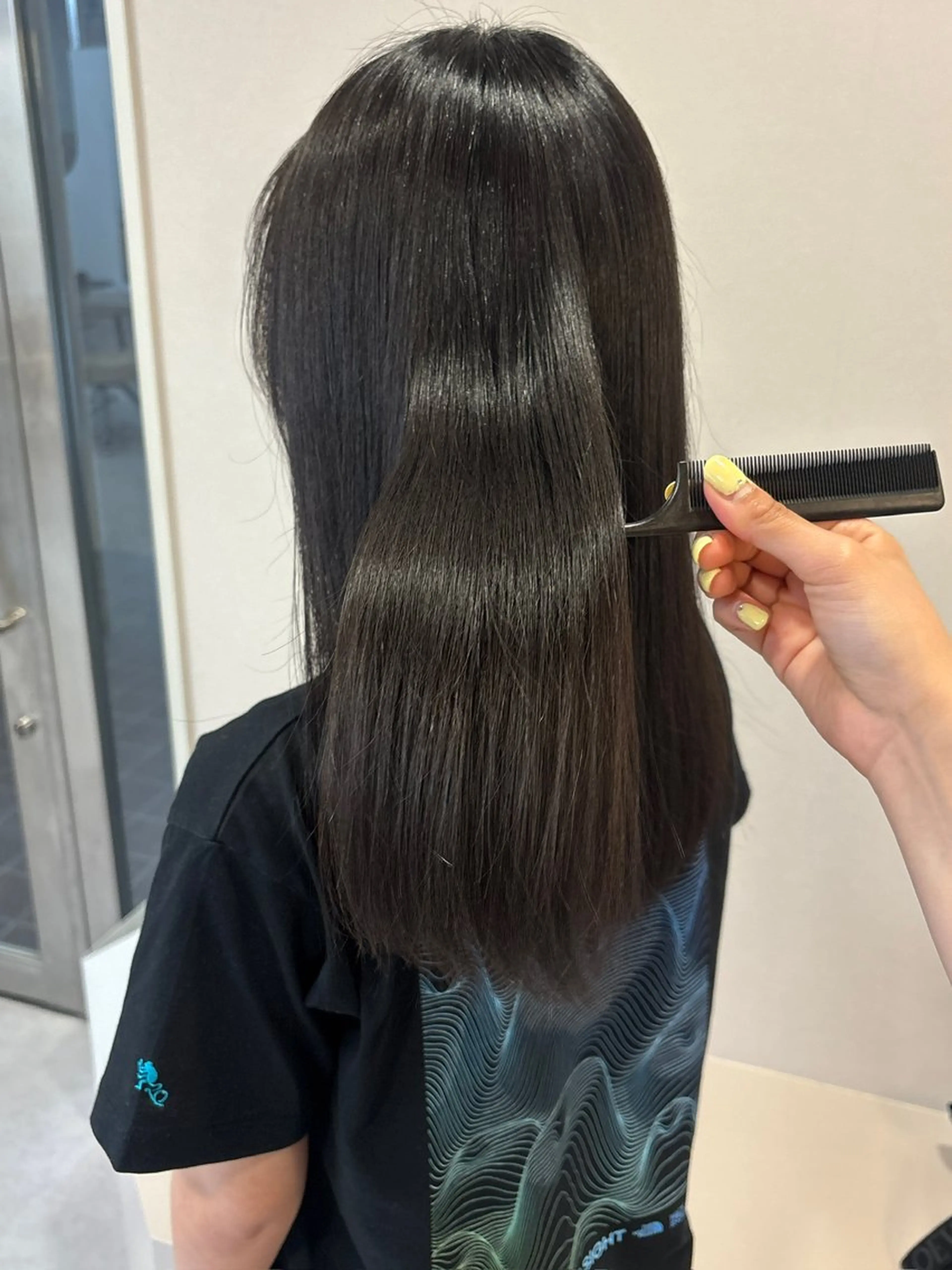 ロング トリートメント abe yuikaのヘアスタイル