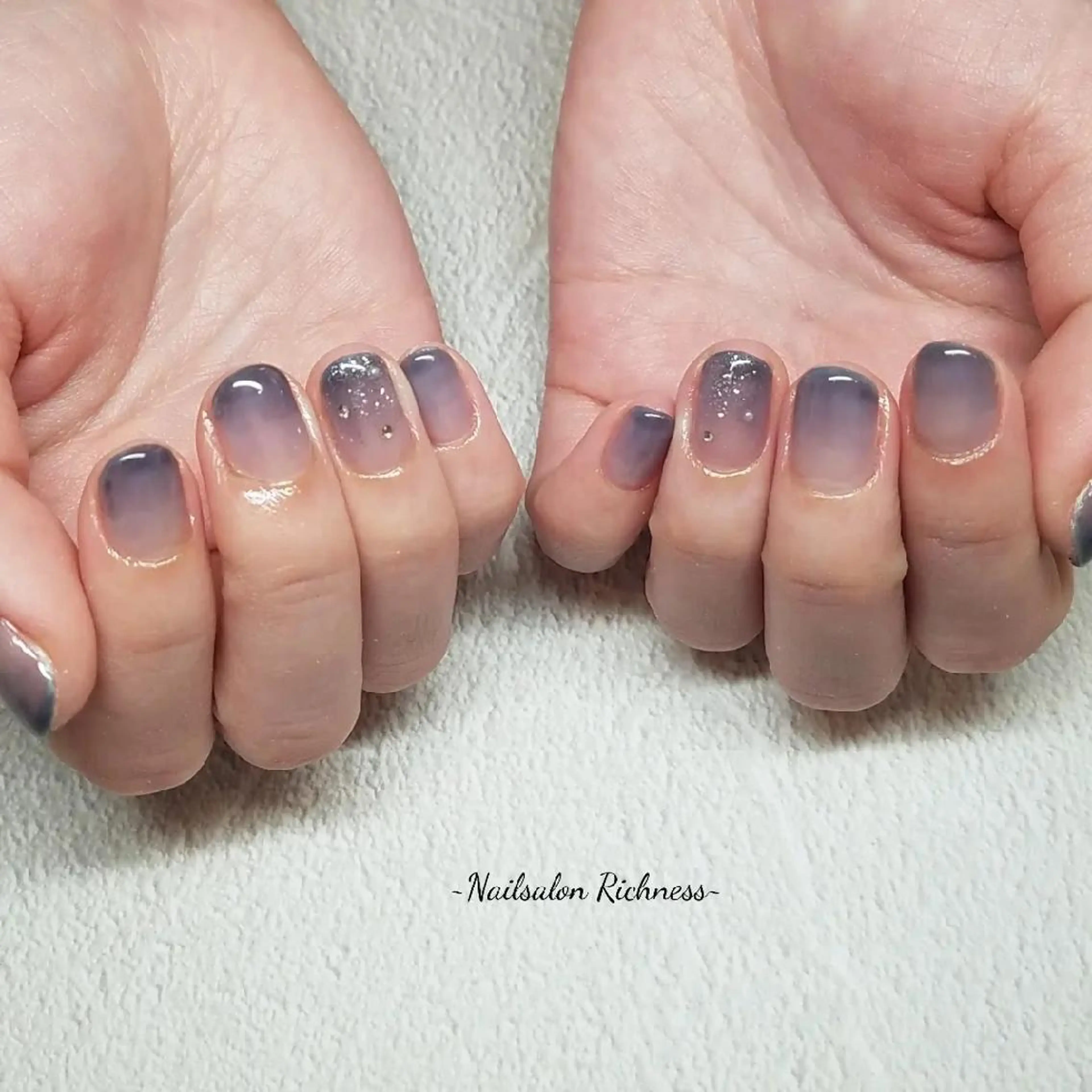ネイル アートネイル キラキラネイル ラメ(グリッター) ストーンネイル I. Yukariのネイルデザイン